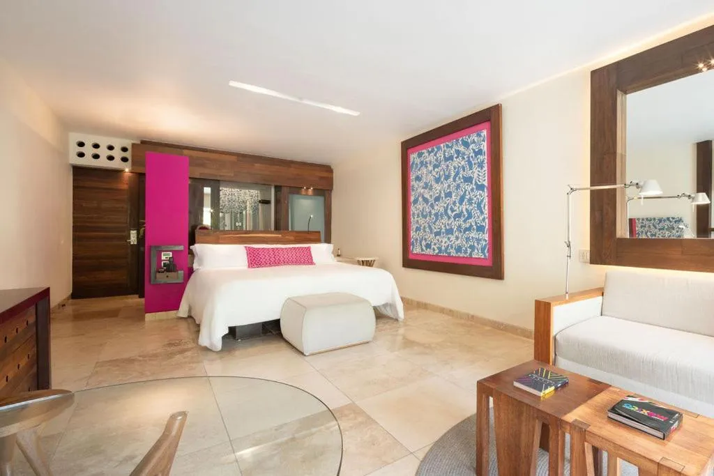 Bed in Hotel Xcaret Mexico All Parks All Fun Inclusive