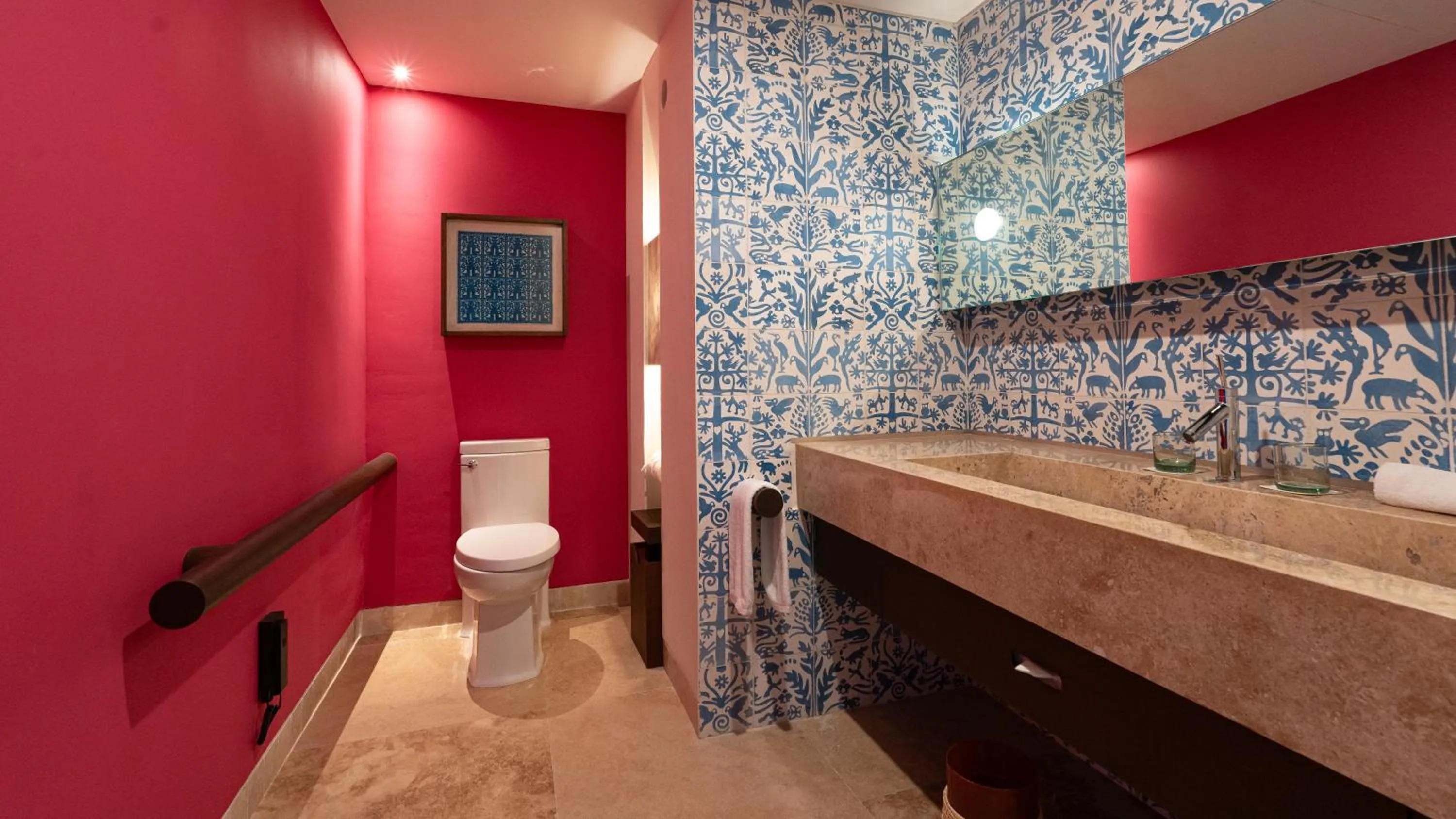 Toilet in Hotel Xcaret Mexico All Parks All Fun Inclusive