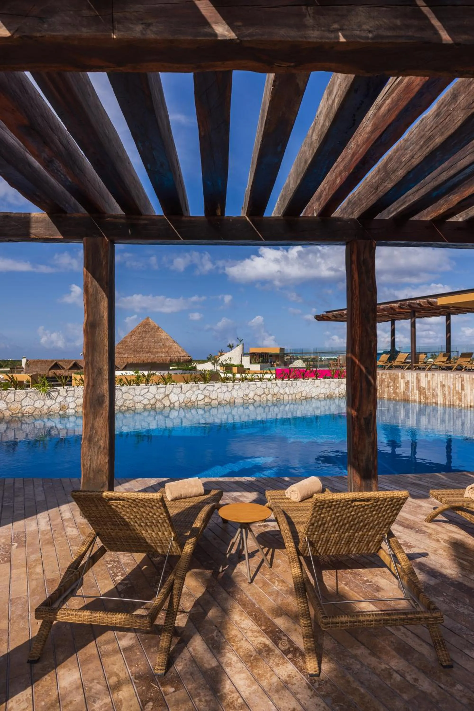 Property building in Hotel Xcaret Mexico All Parks All Fun Inclusive