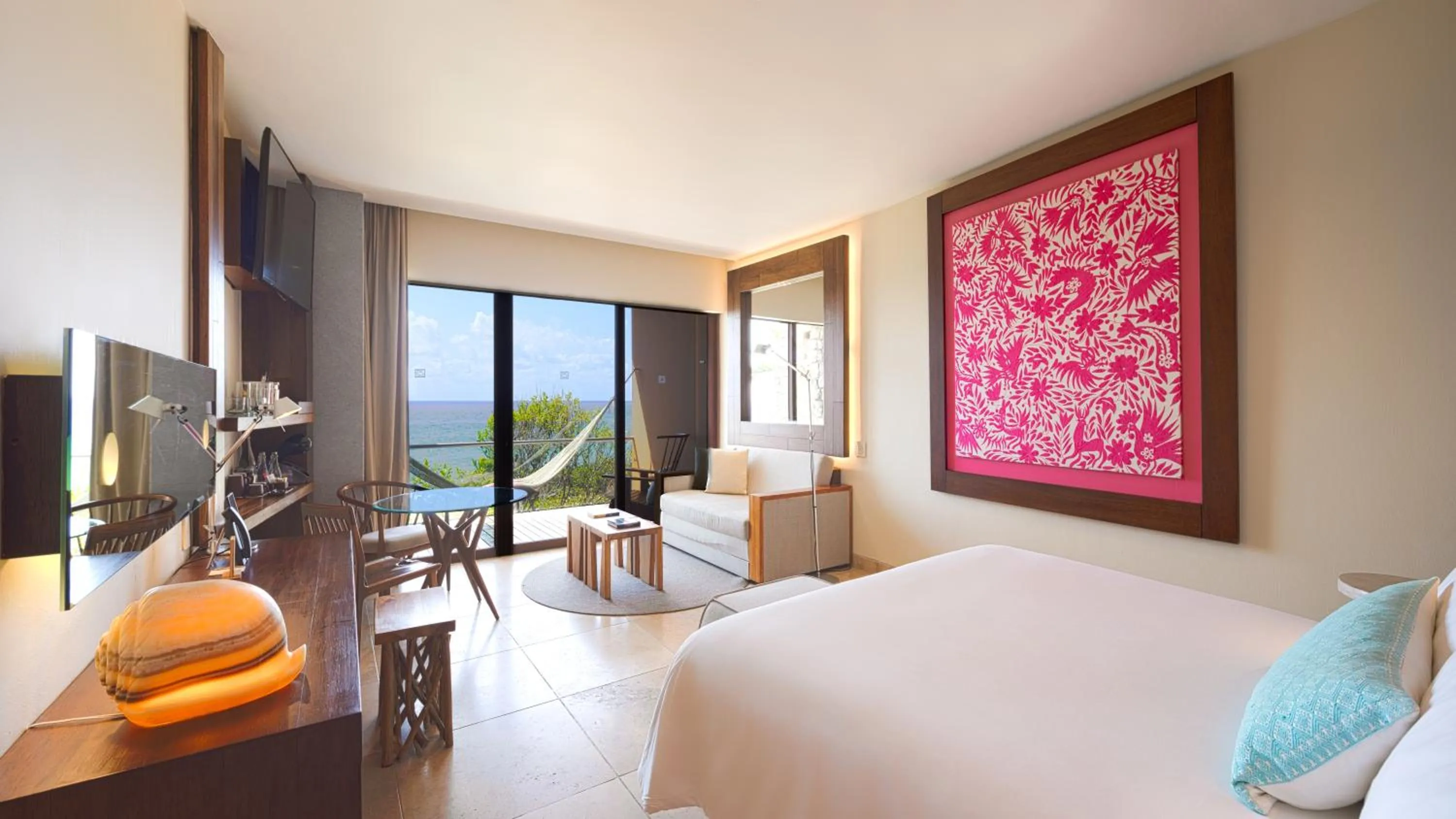 Bed in Hotel Xcaret Mexico All Parks All Fun Inclusive