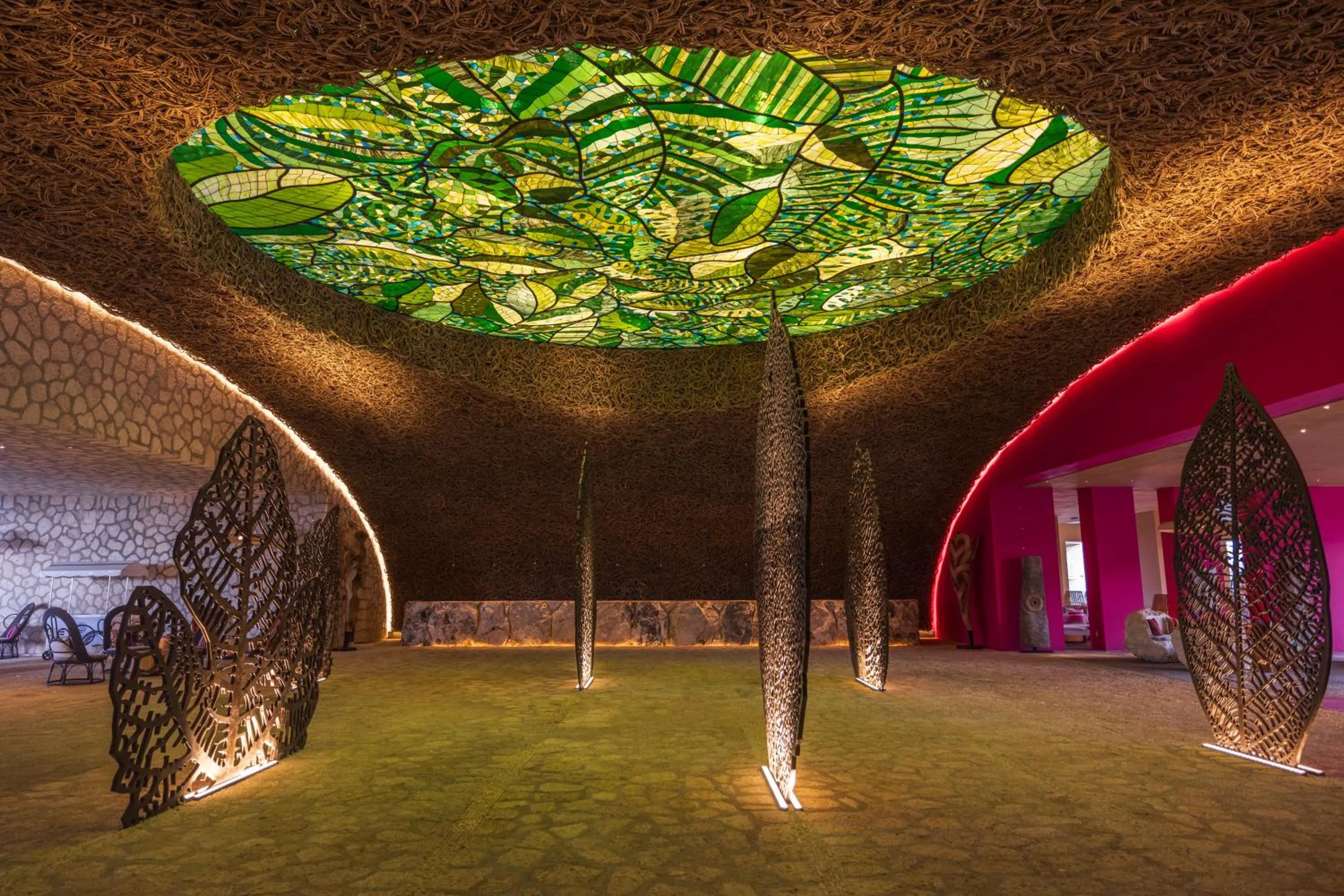 Lobby or reception in Hotel Xcaret Mexico All Parks All Fun Inclusive