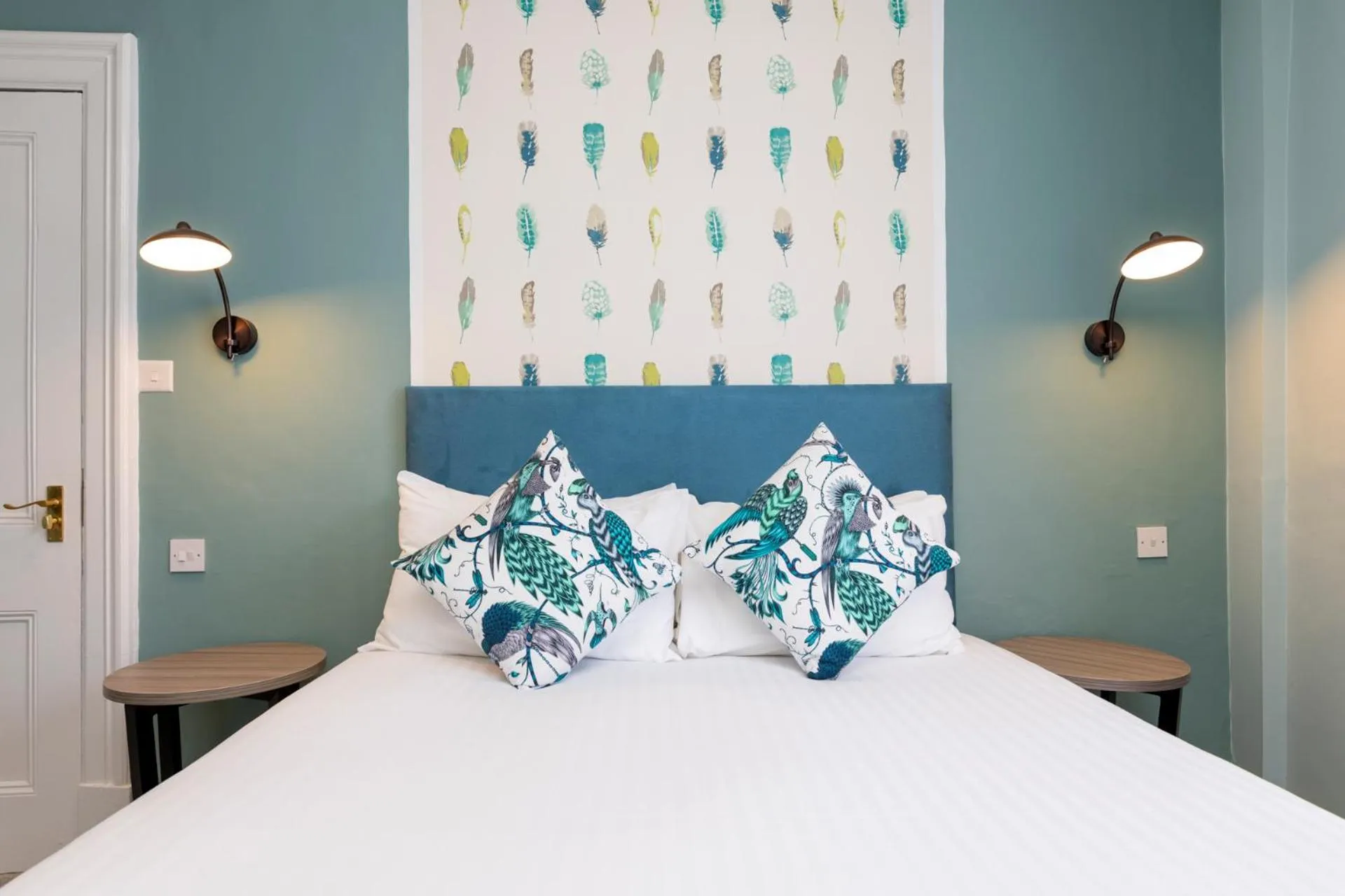 Bed in Wisteria Hotel