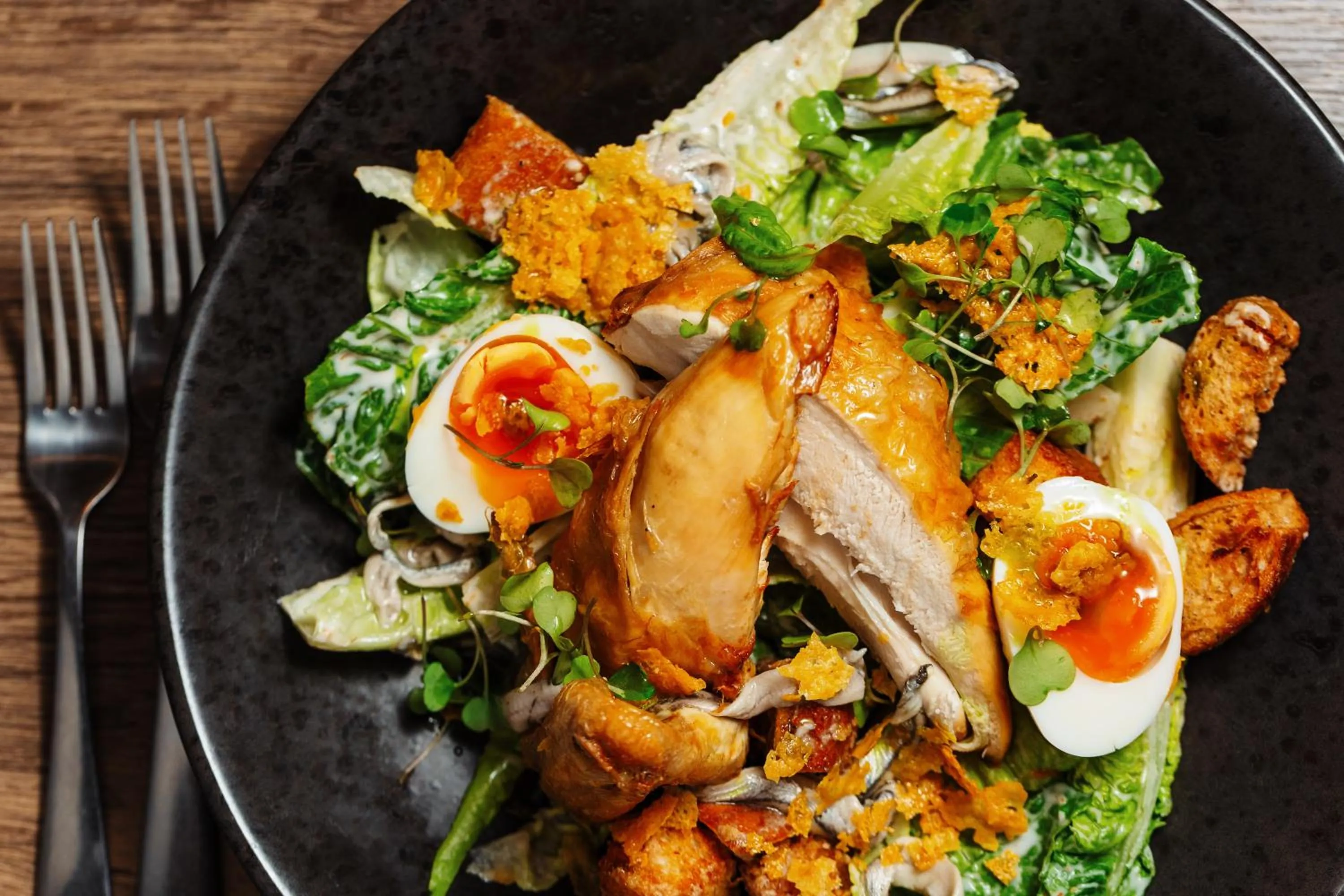 Food close-up in Wisteria Hotel