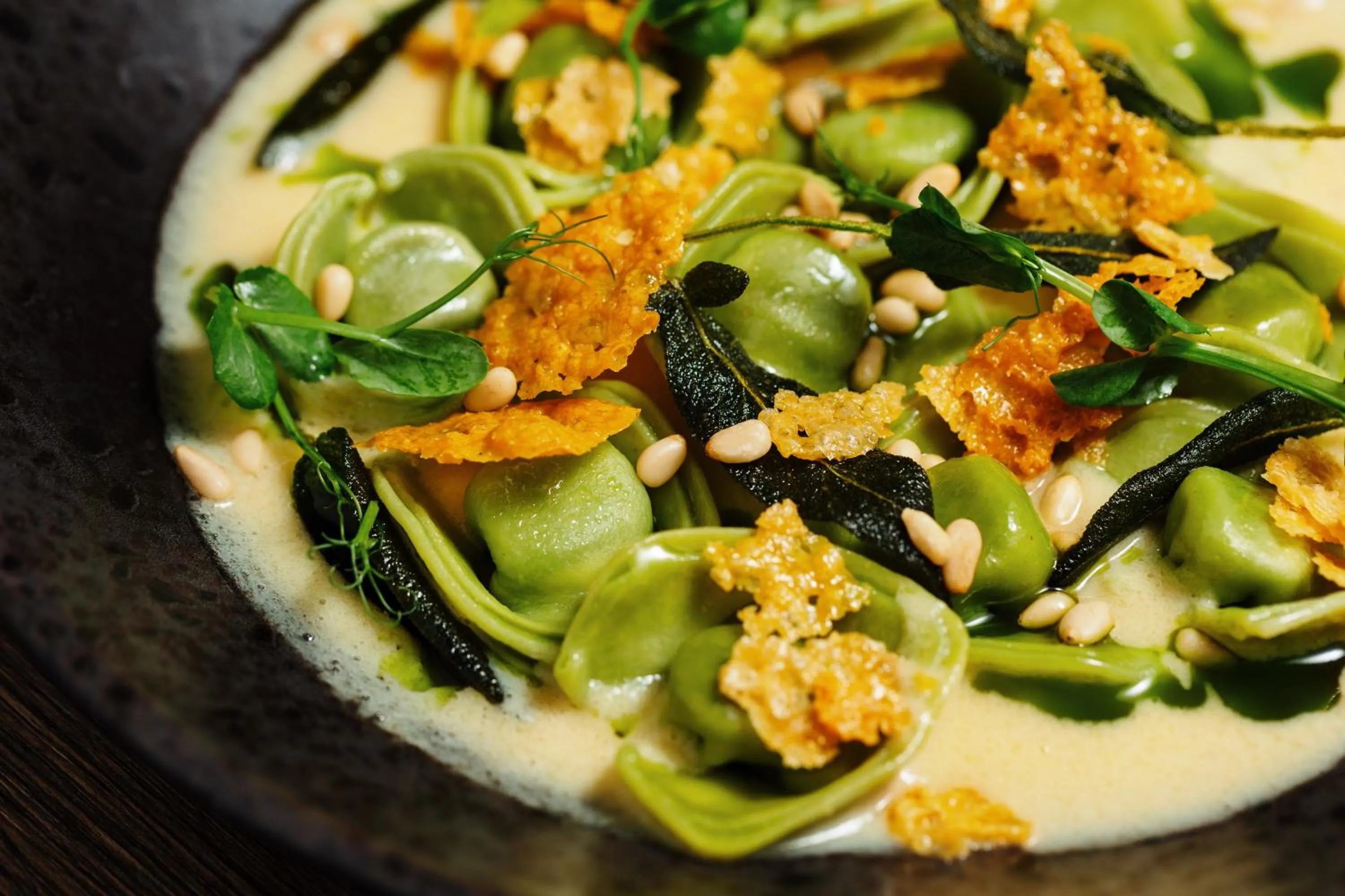 Food close-up in Wisteria Hotel