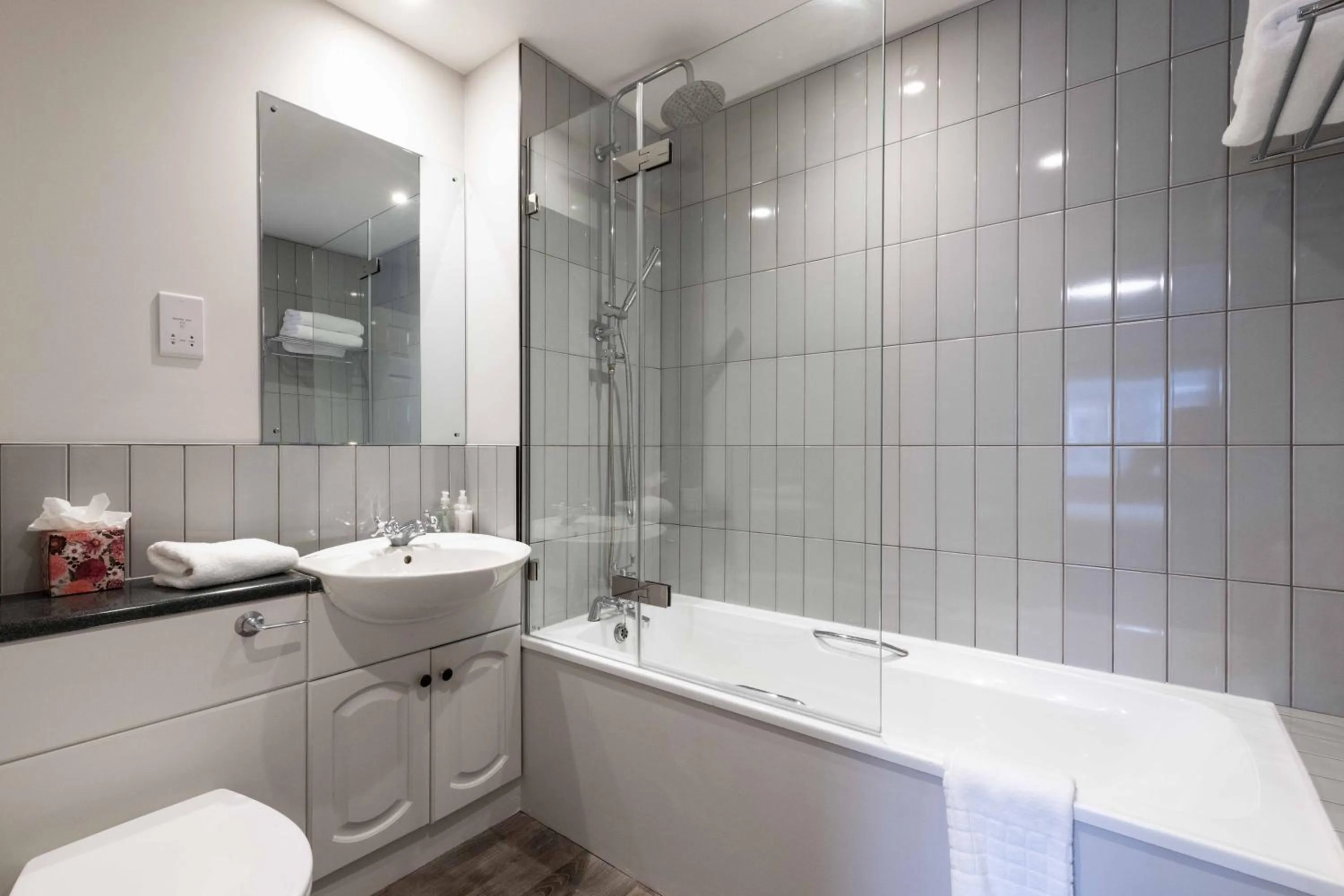 Bathroom in Wisteria Hotel