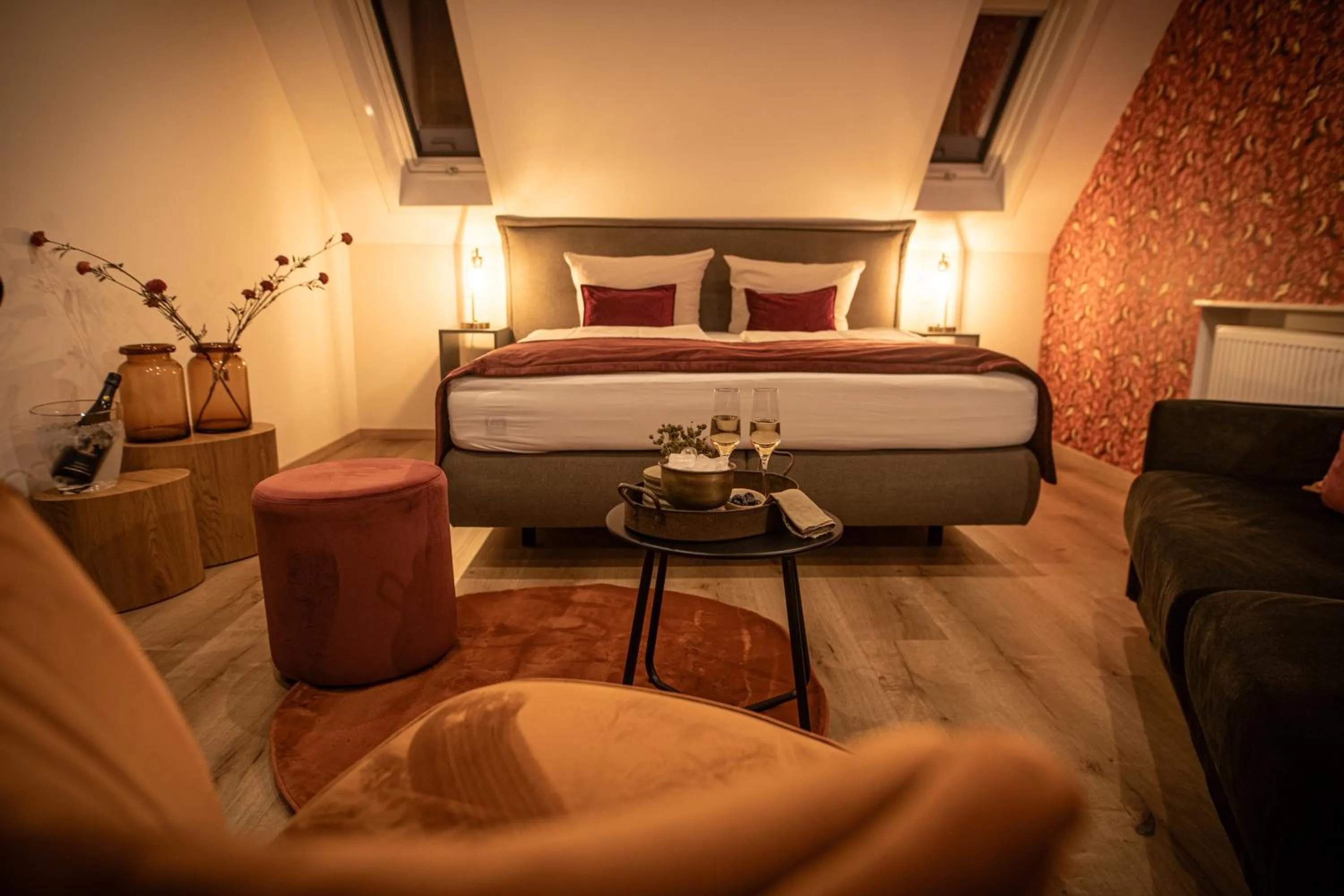 Bedroom, Bed in Landgasthaus & Hotel zur Krone