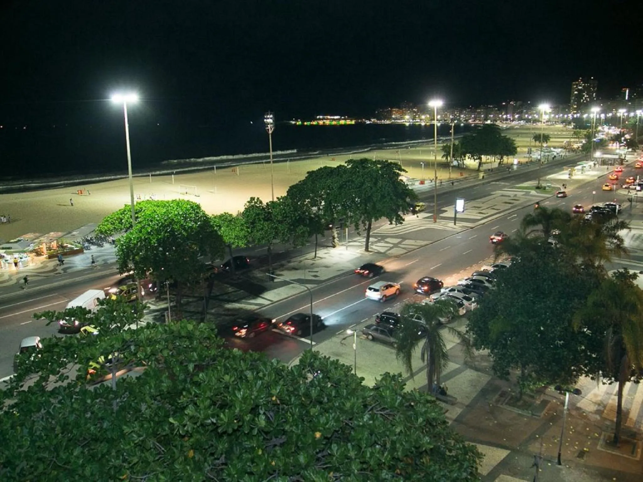 Nearby landmark in Deslumbrante vista para a Praia de Copacabana.