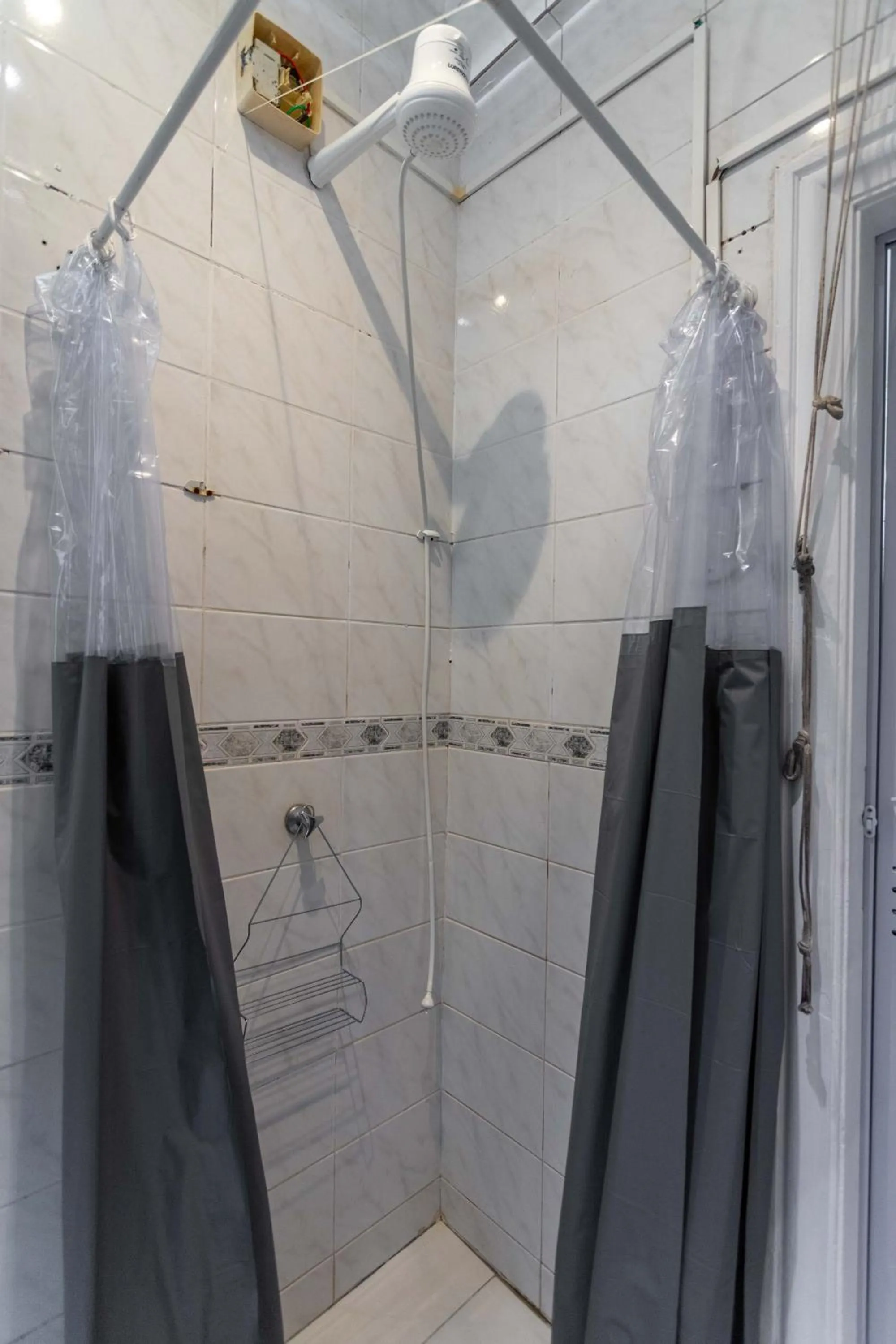 Shower in Deslumbrante vista para a Praia de Copacabana.