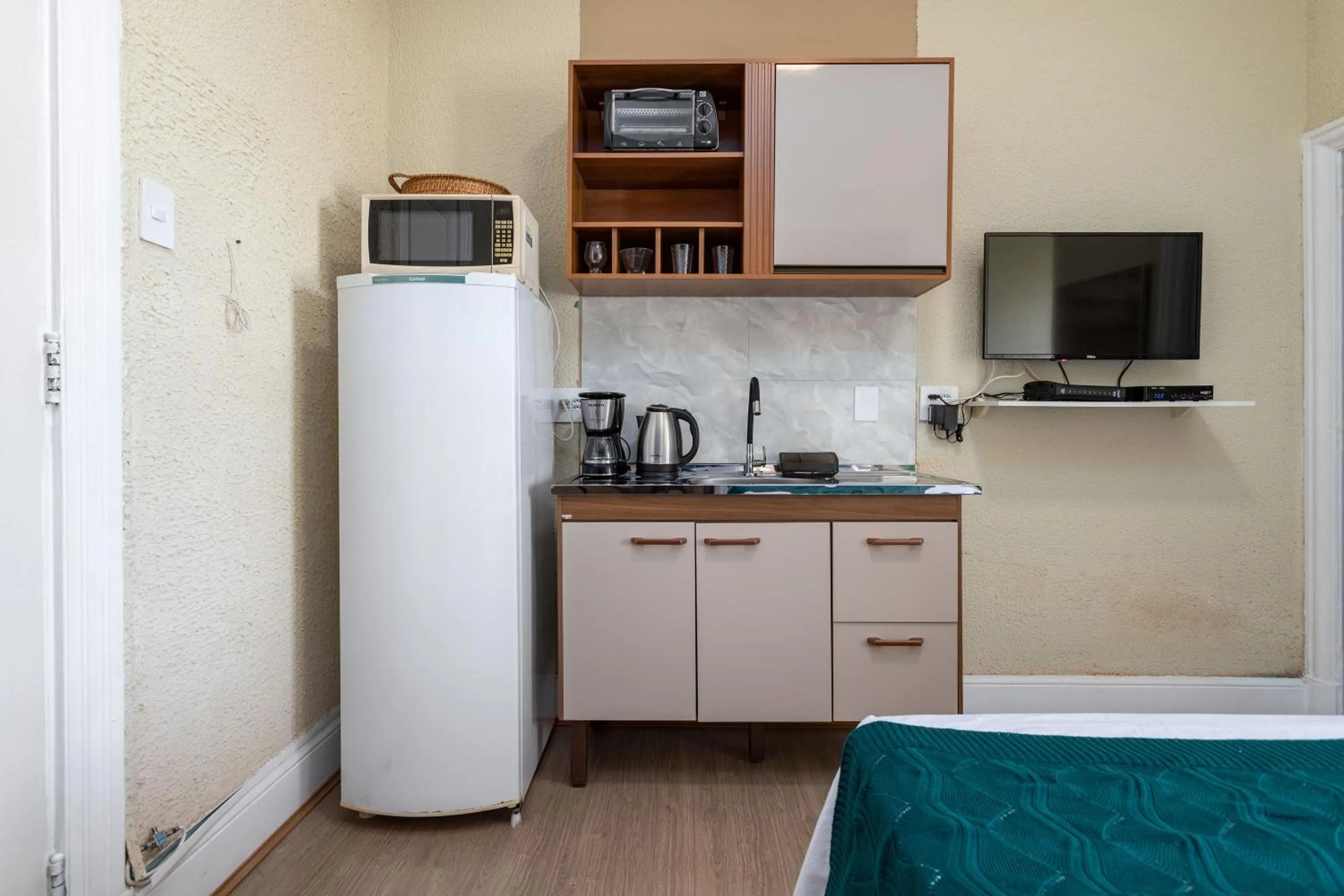 TV and multimedia in Deslumbrante vista para a Praia de Copacabana.