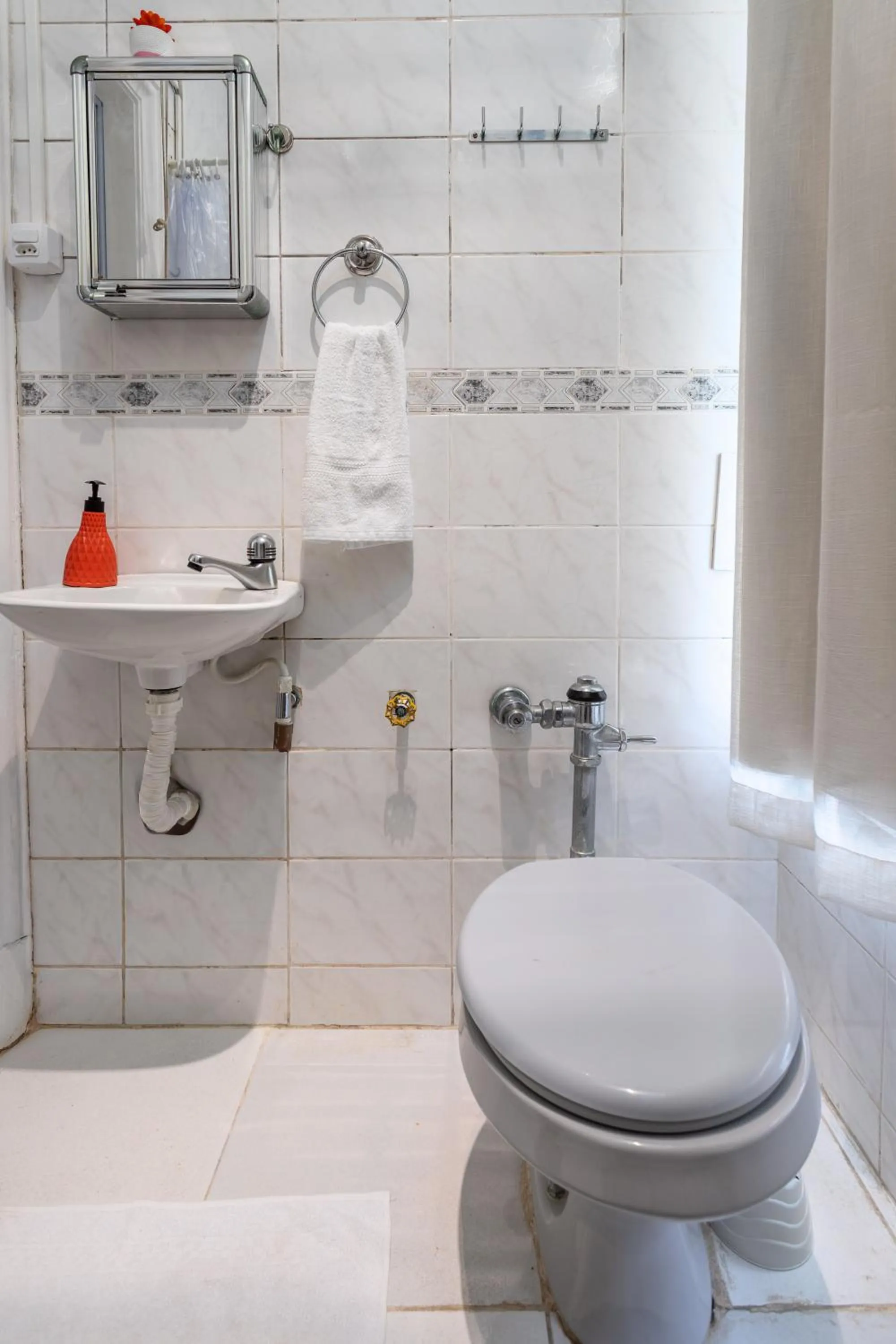 Toilet in Deslumbrante vista para a Praia de Copacabana.