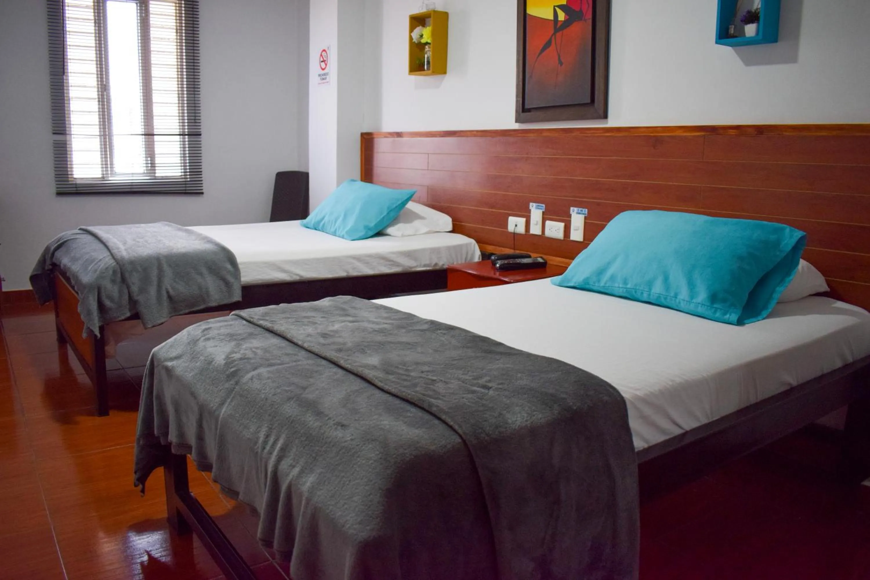 Bed in Hotel Brisas De Calima