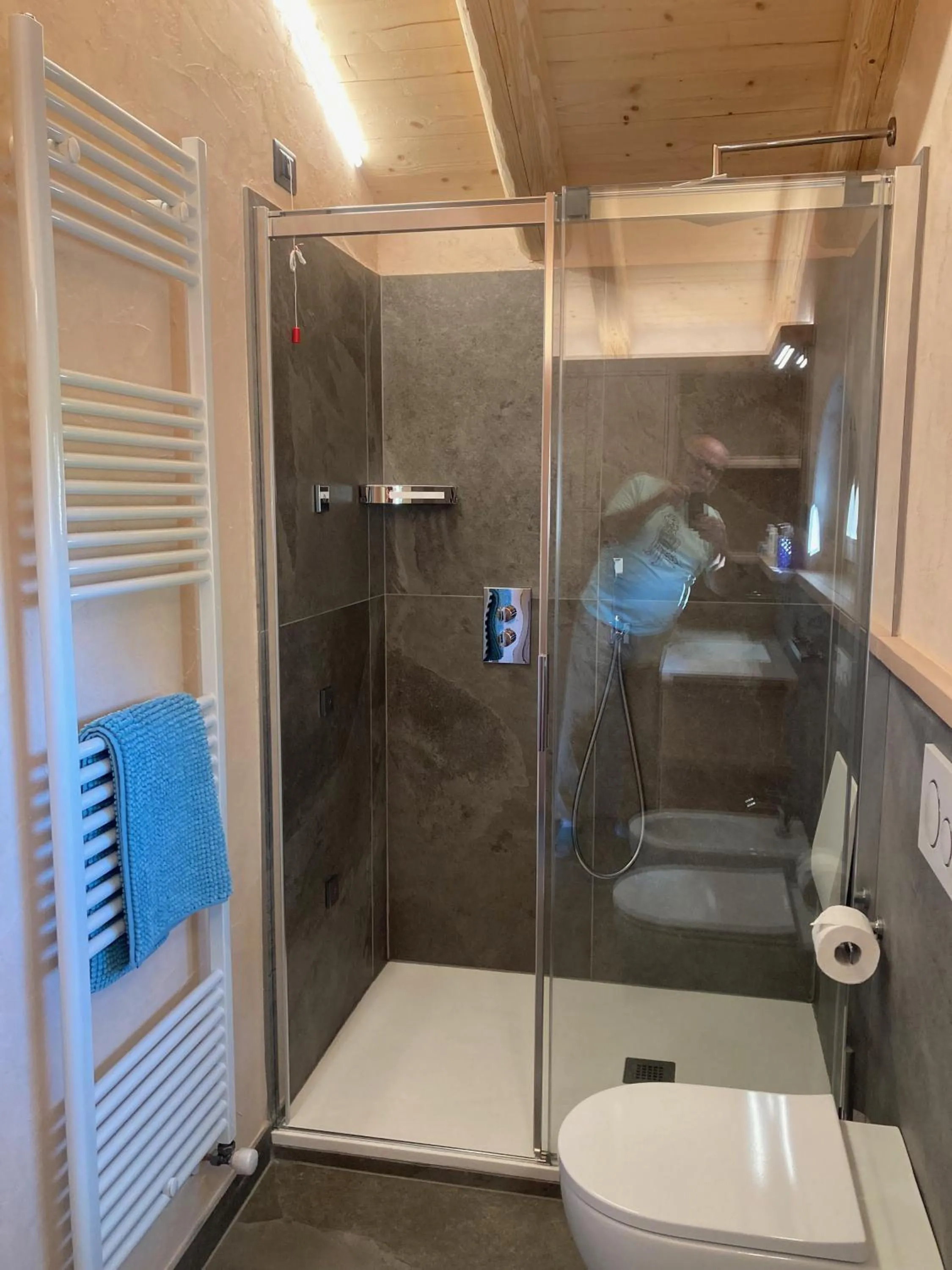 Shower in Antico fienile