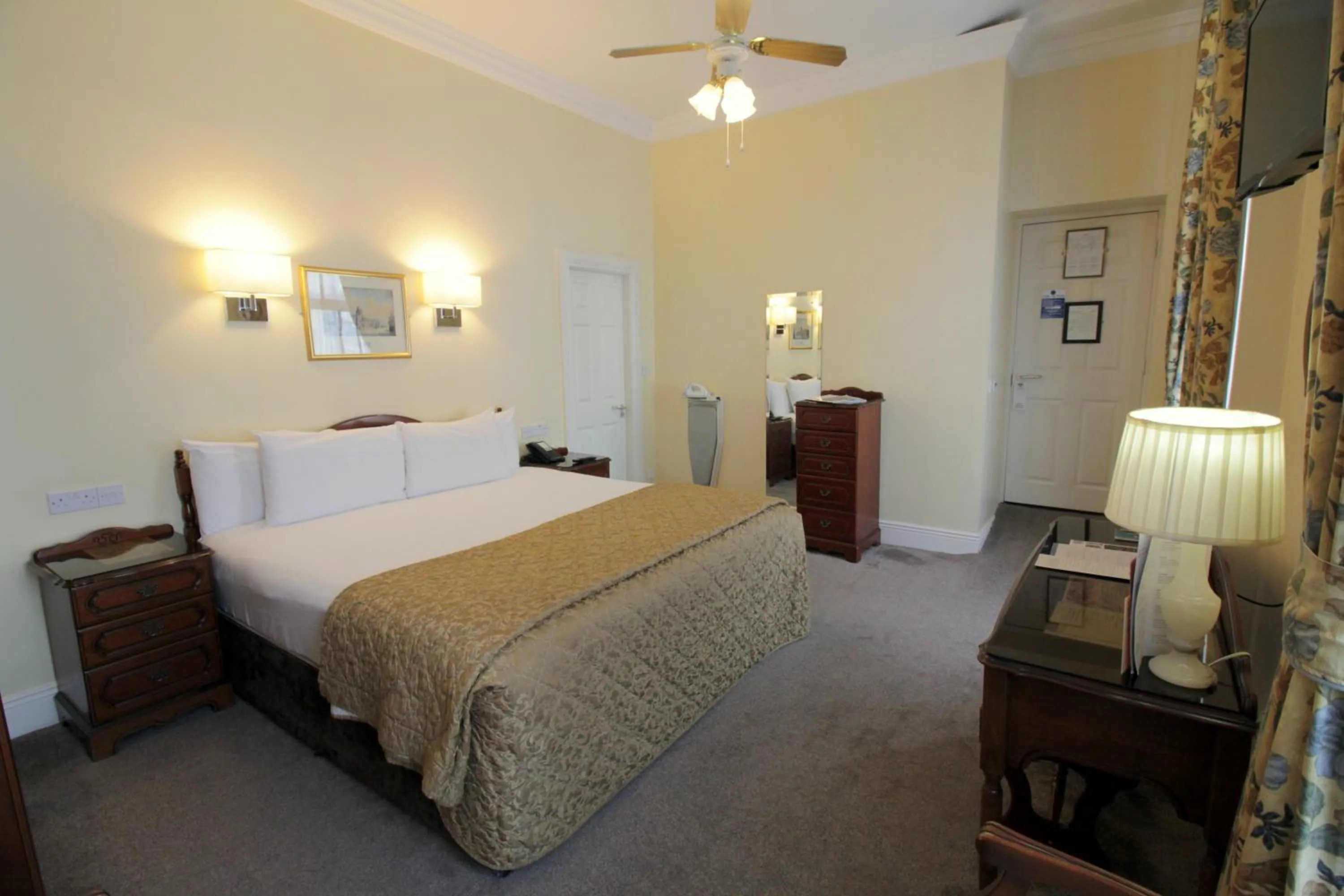 Bed in Harrington Hall