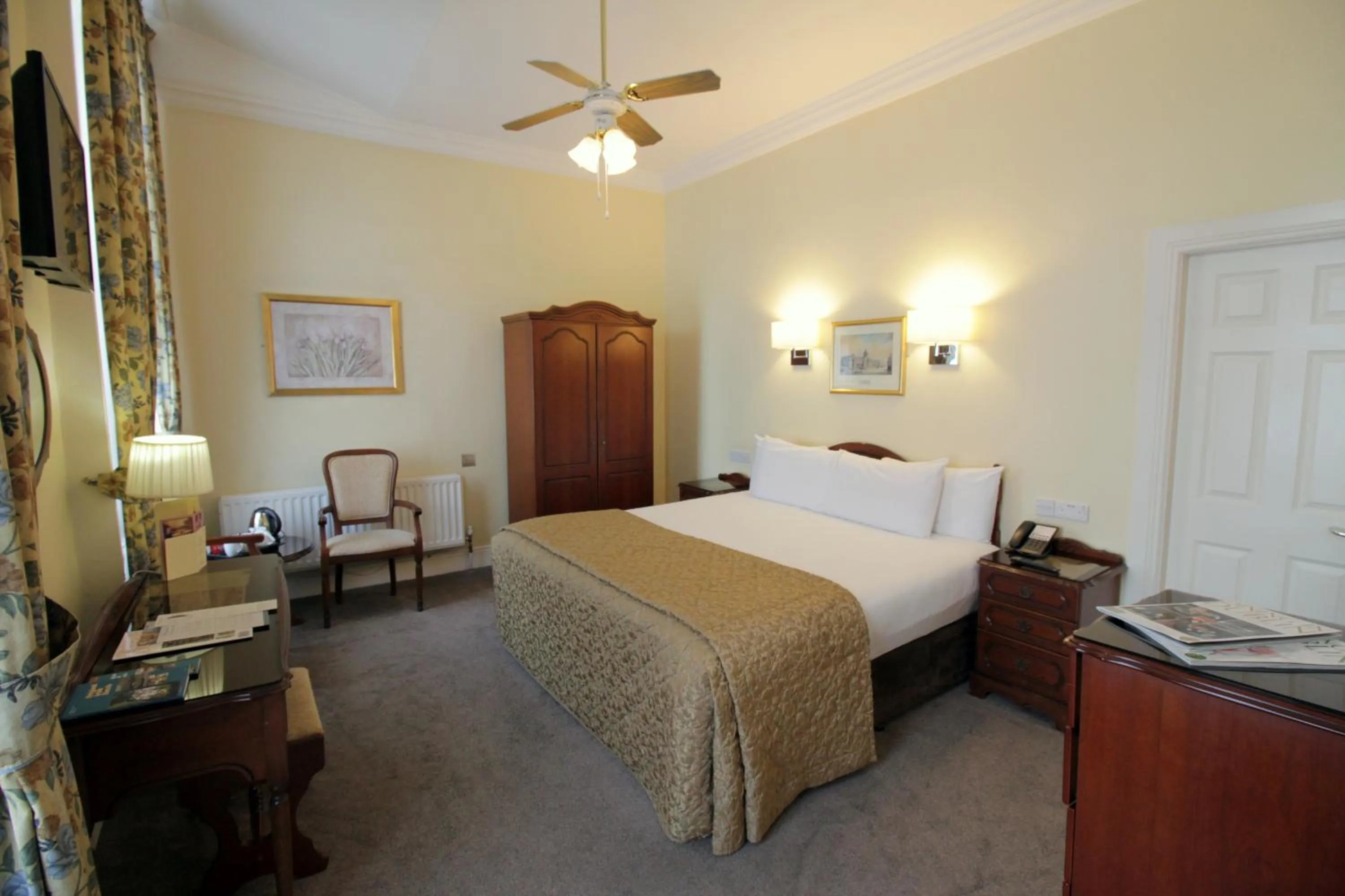 Bed in Harrington Hall