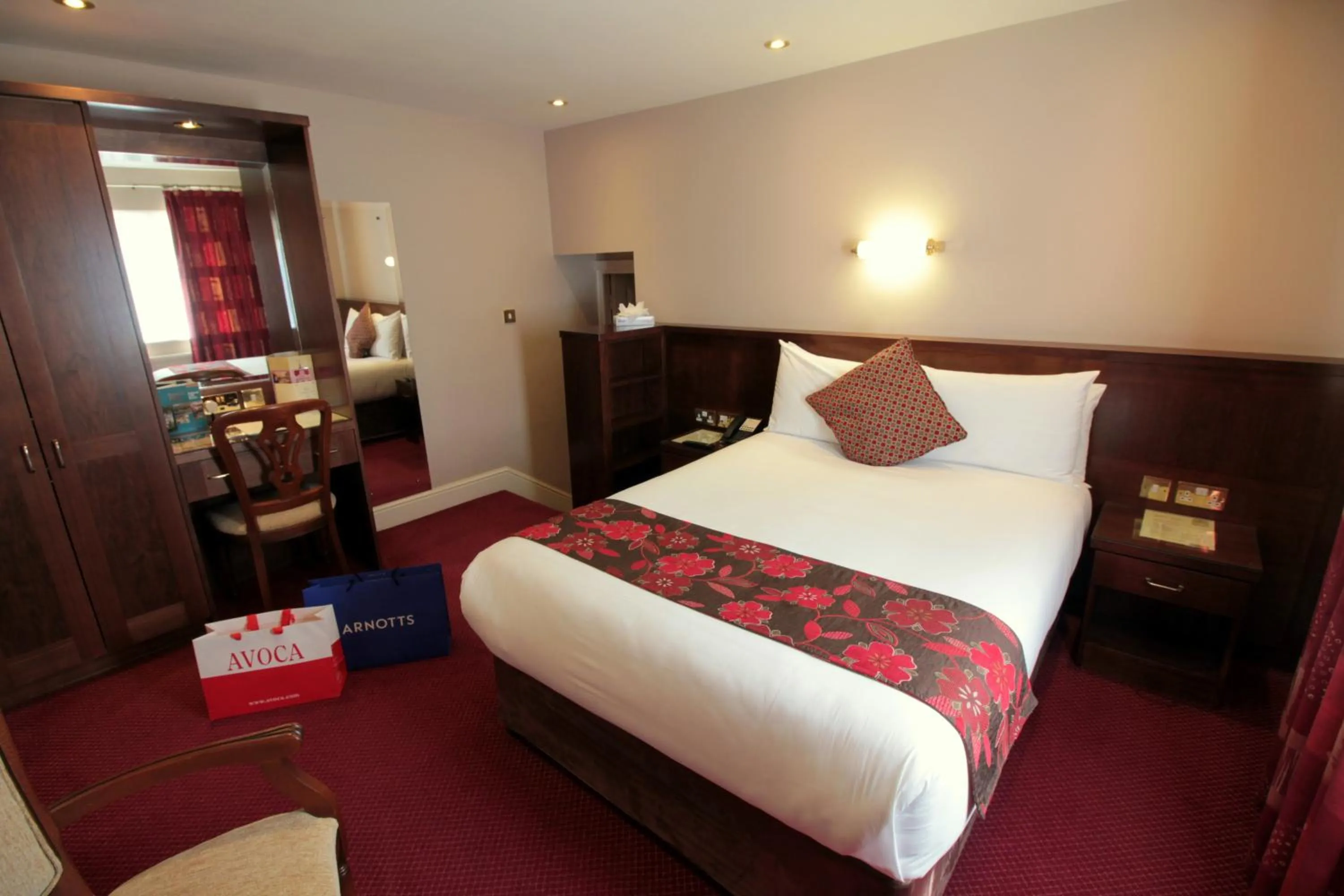 Bed in Harrington Hall