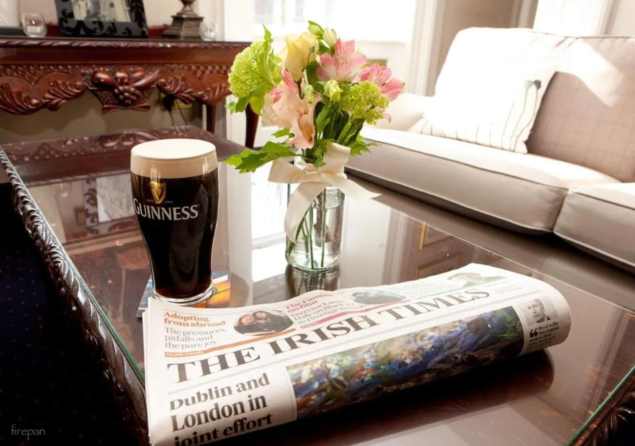 Seating area in Headfort Arms Hotel