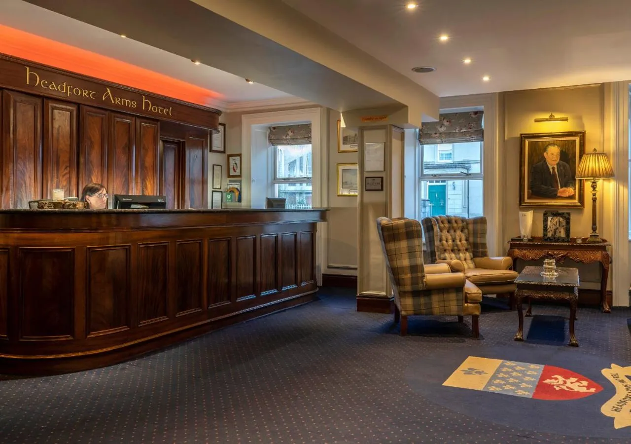 Lobby or reception in Headfort Arms Hotel