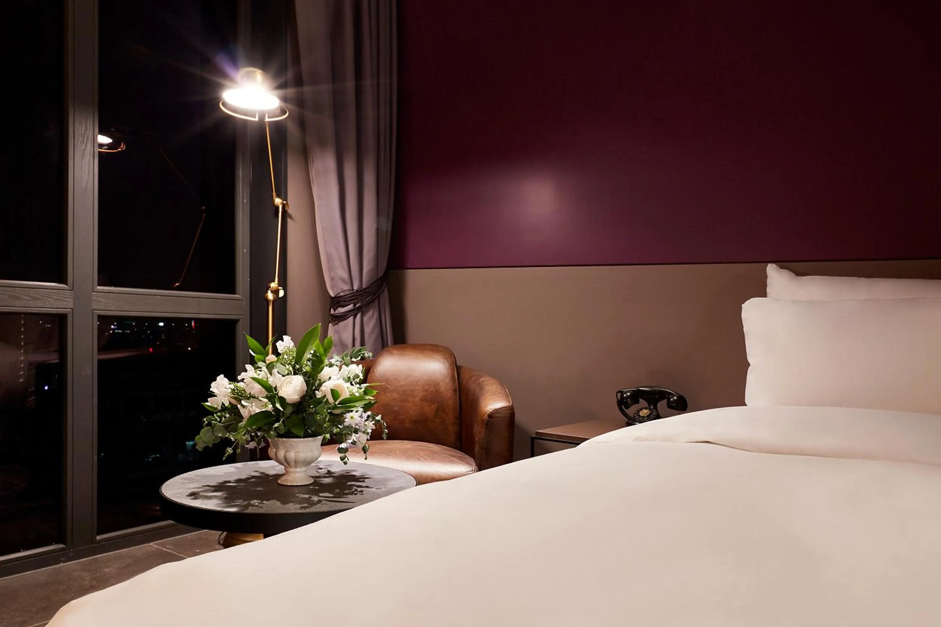 Decorative detail, Bed in 9 Brick Hotel