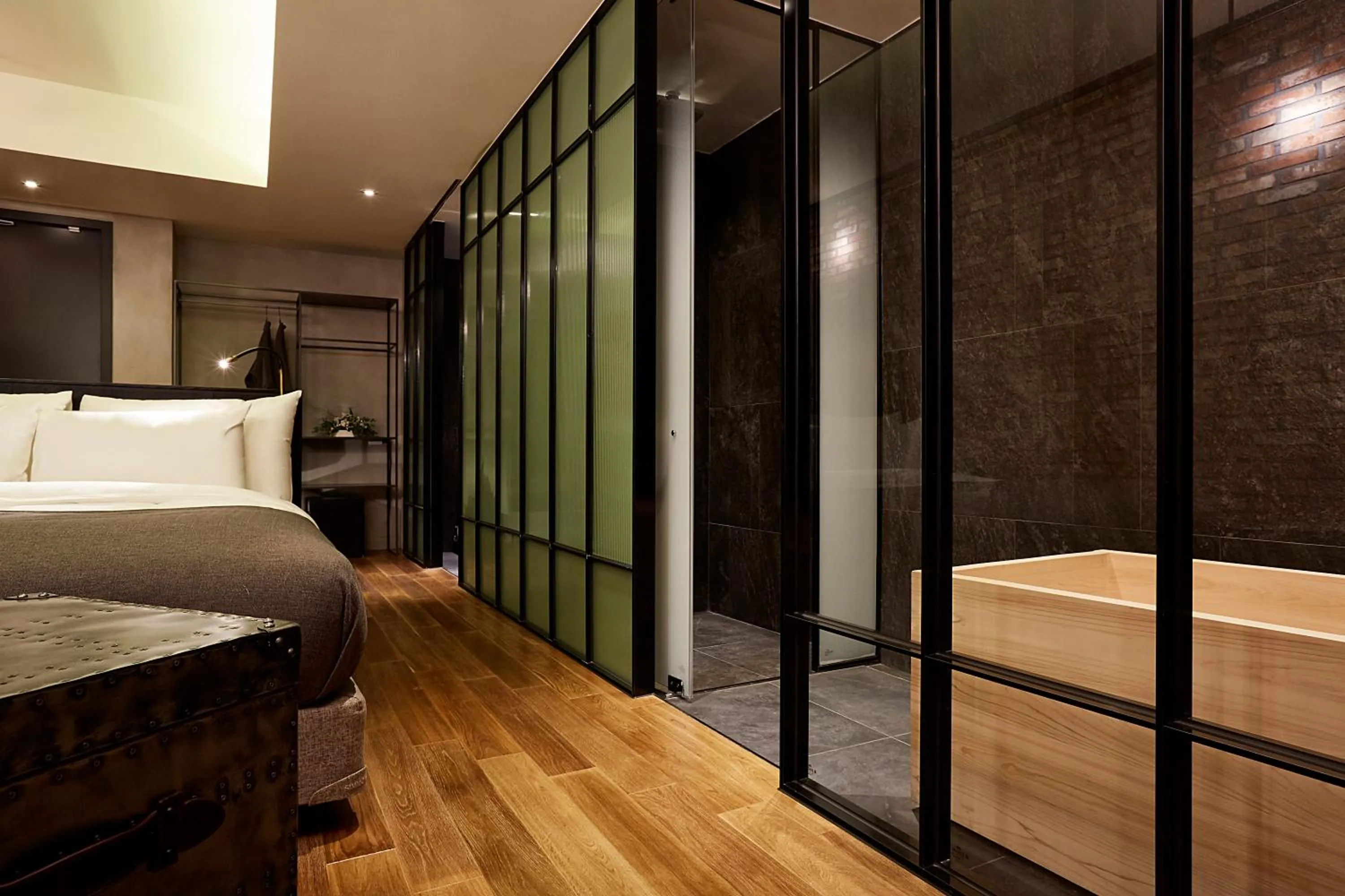 Decorative detail, Bed in 9 Brick Hotel