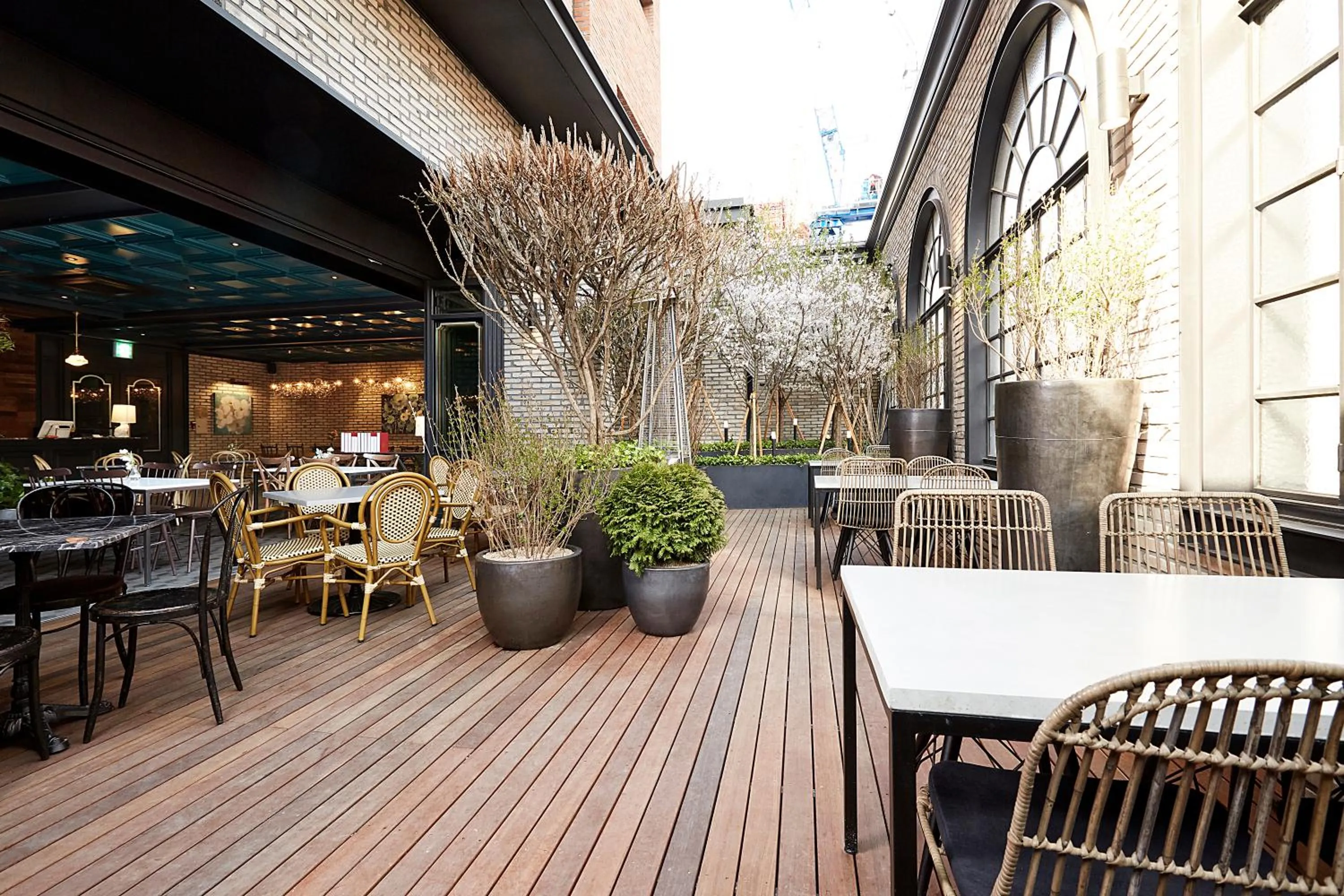 Decorative detail in 9 Brick Hotel