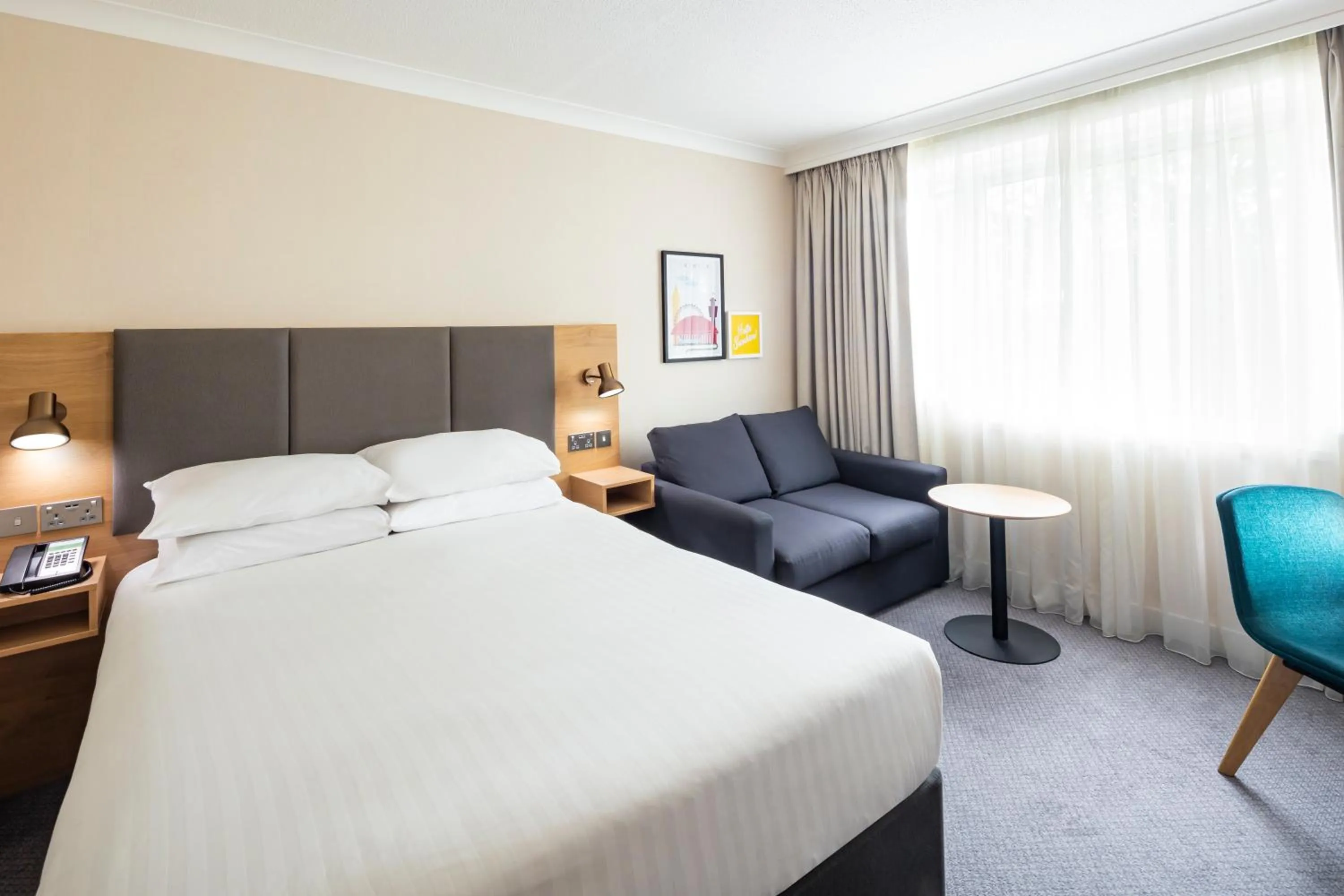 Bedroom, Bed in Holiday Inn London - Gatwick Airport by IHG