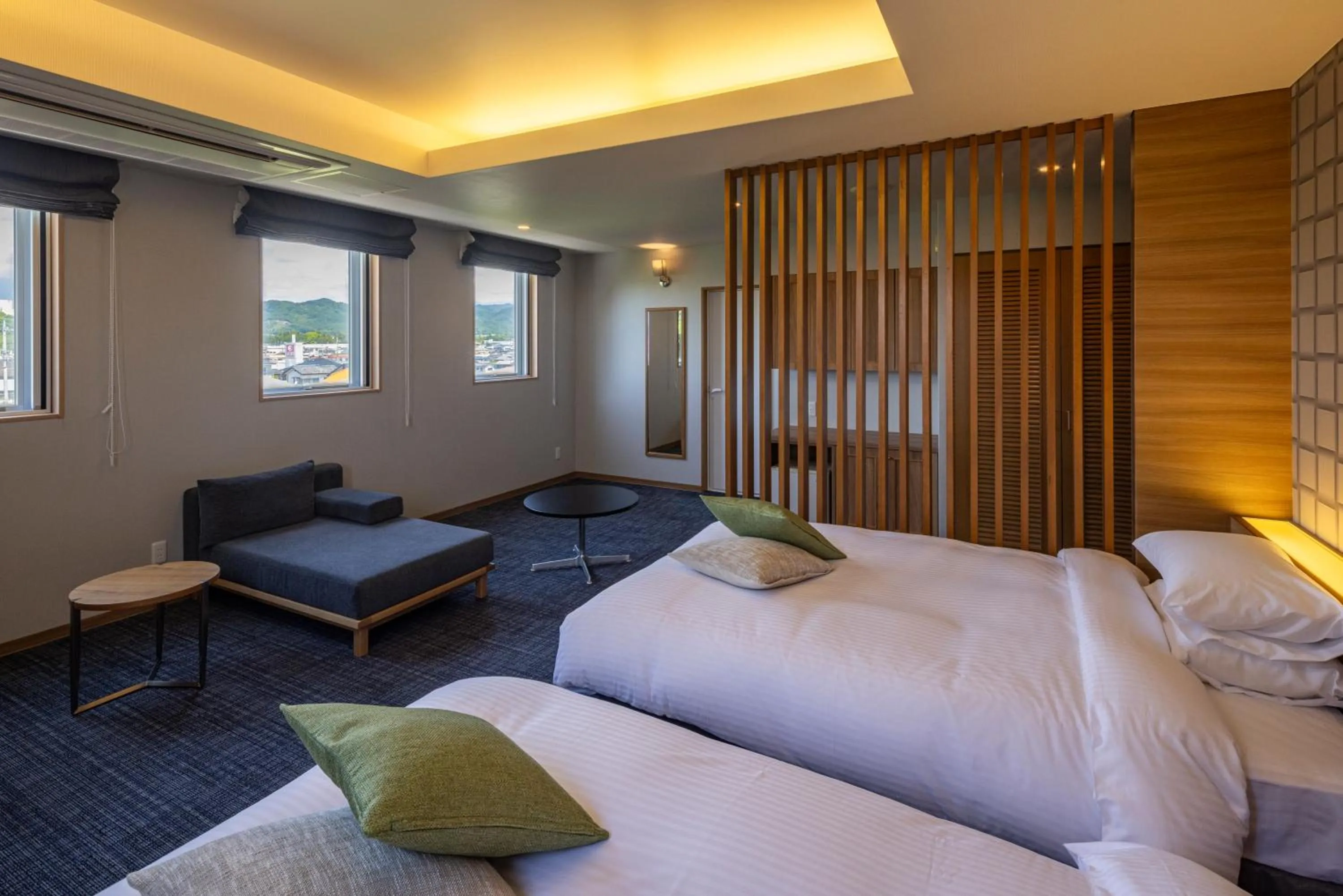 Photo of the whole room, Bed in Kiryu Grand Hotel