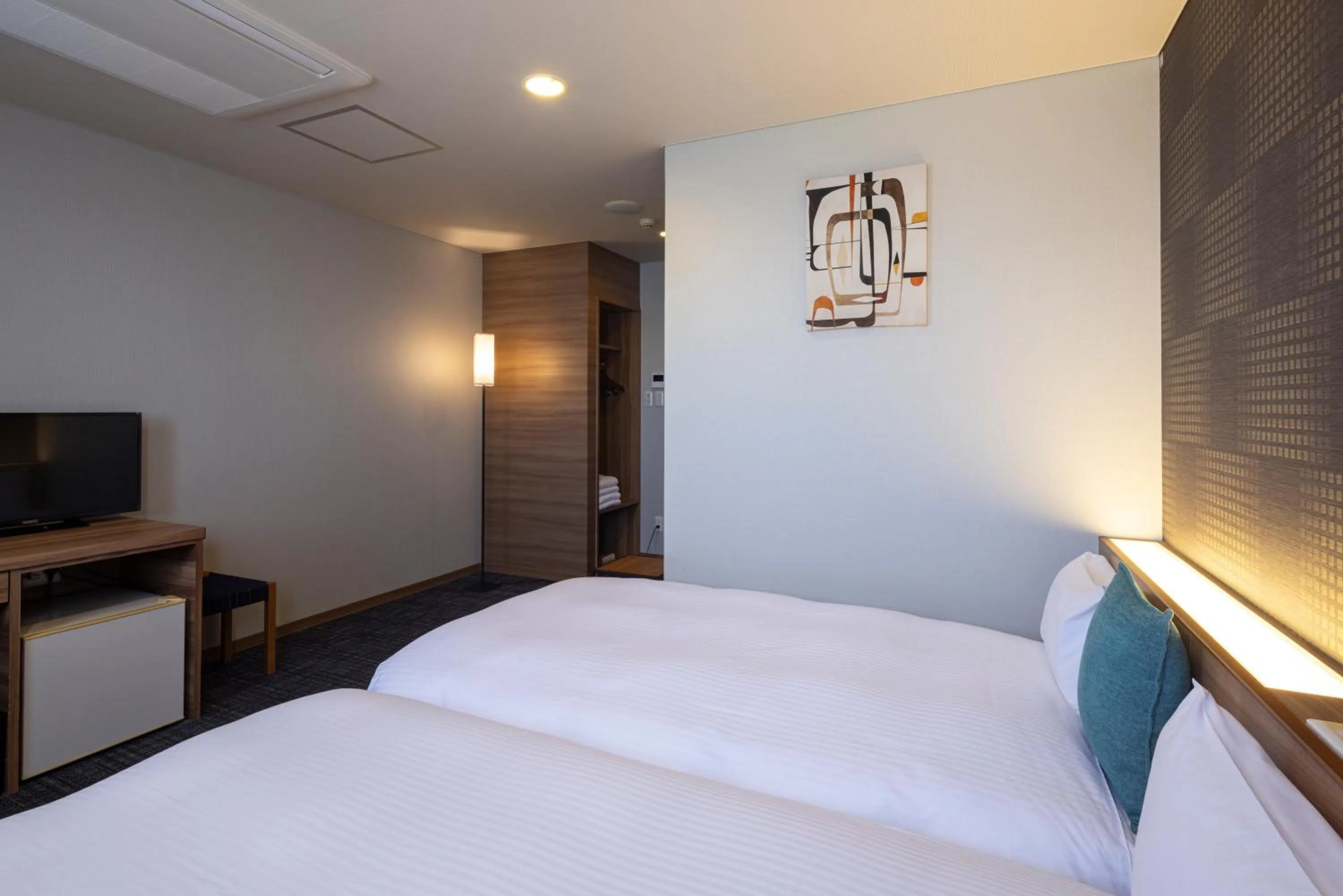 Photo of the whole room, Bed in Kiryu Grand Hotel