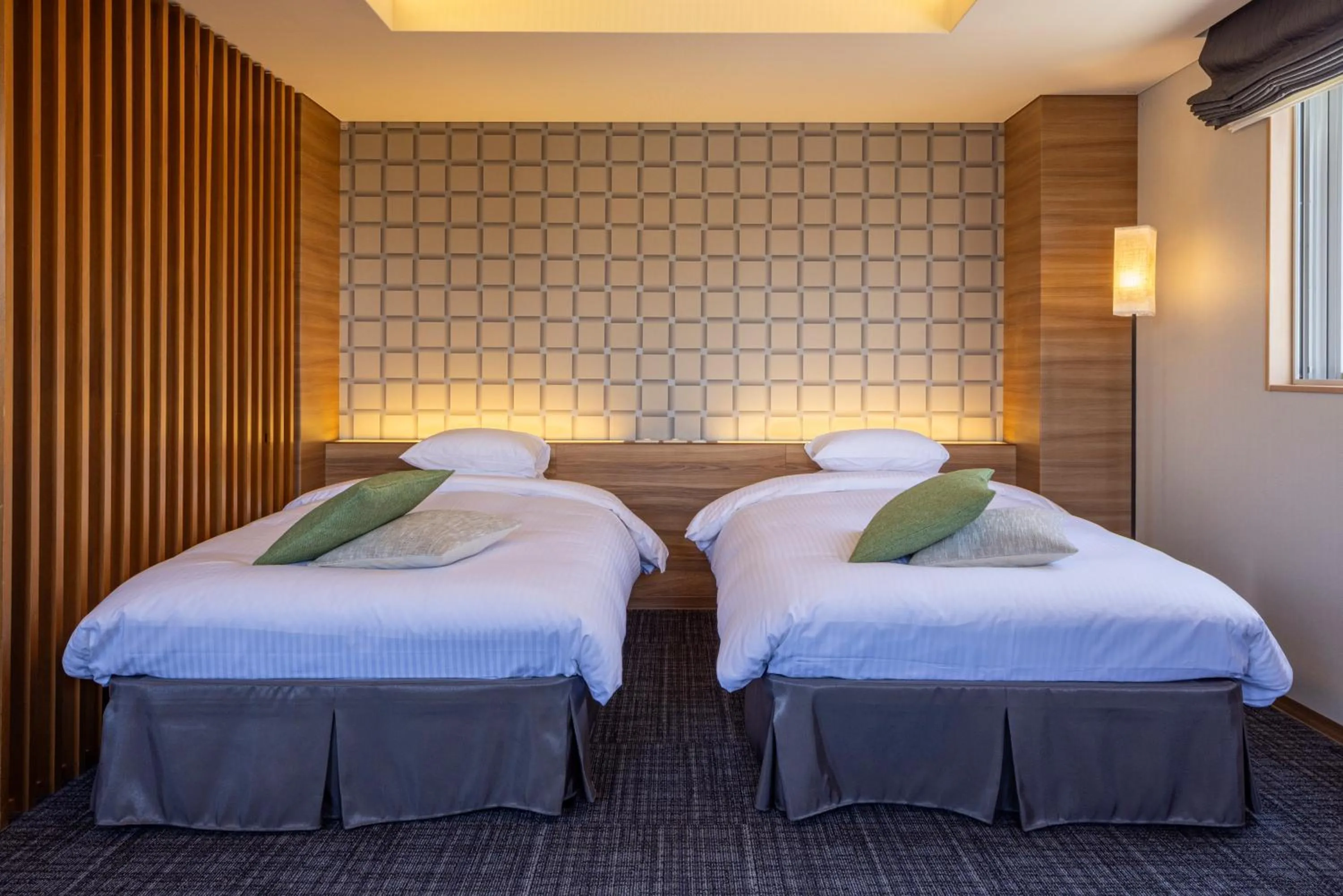 Photo of the whole room, Bed in Kiryu Grand Hotel