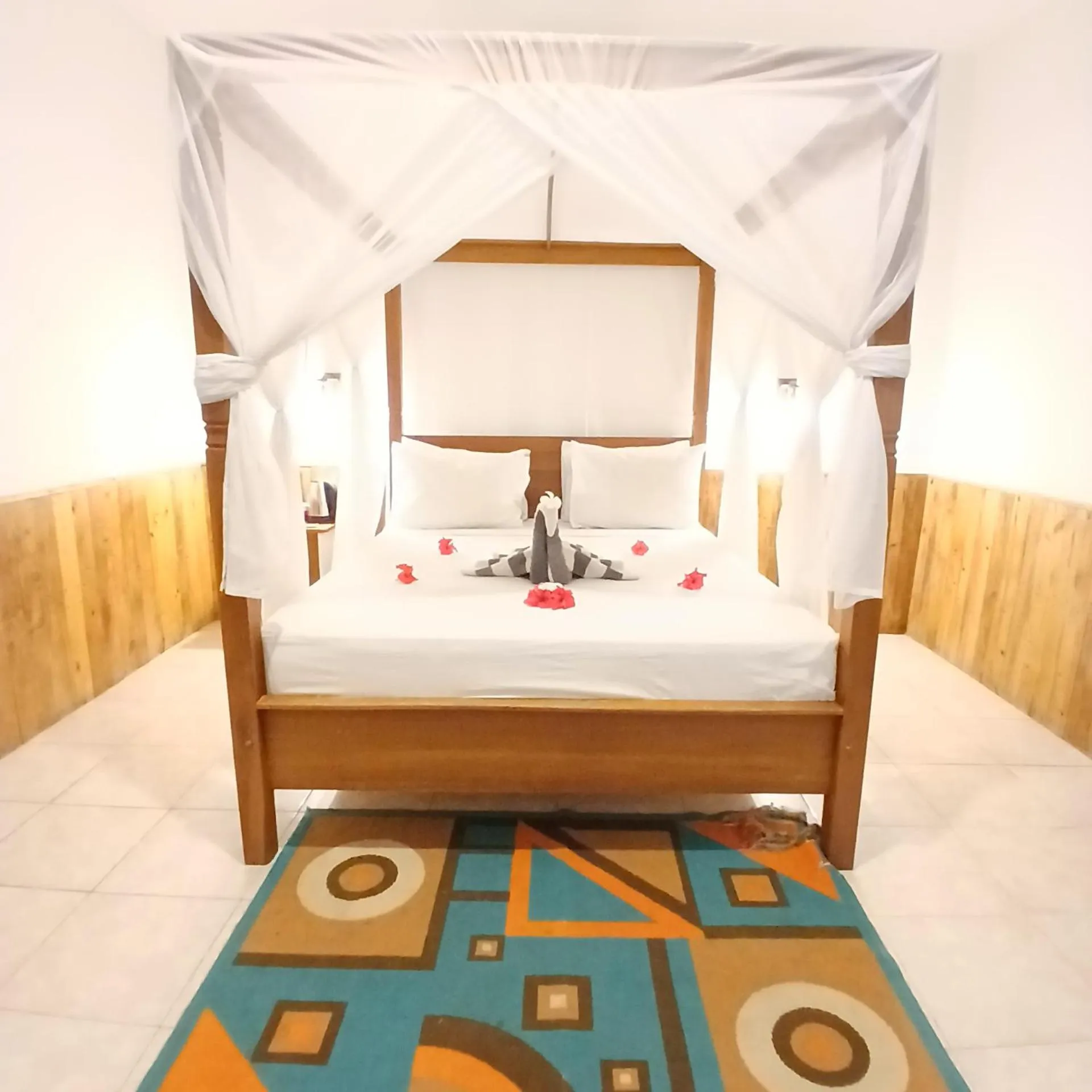 Bed in Gita Gili Bungalow
