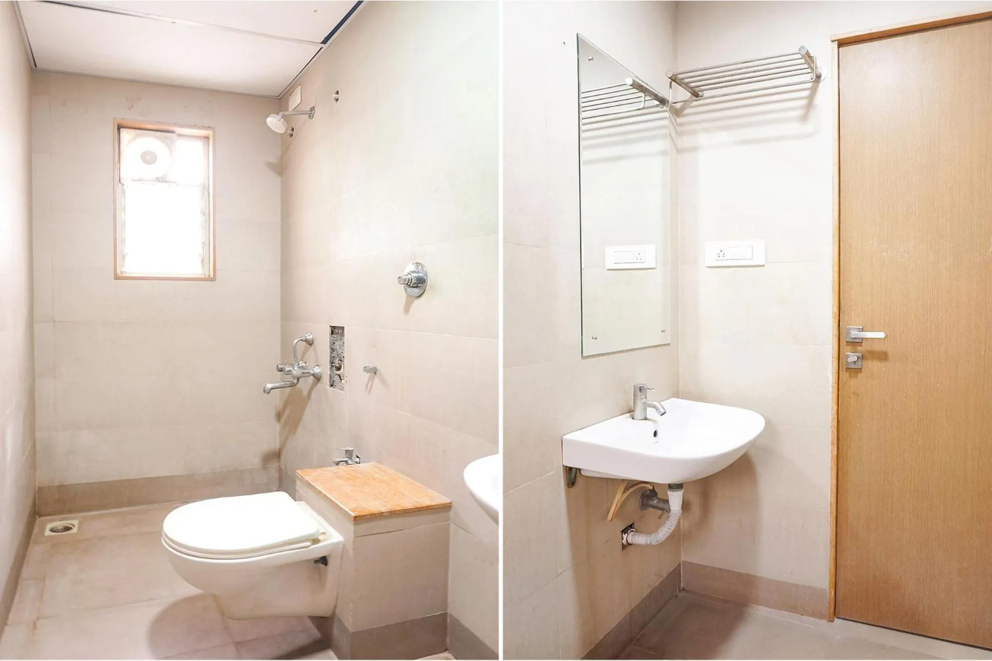 Bathroom in FabHotel Classic Executive - Nr Sasvad Road Railway Station