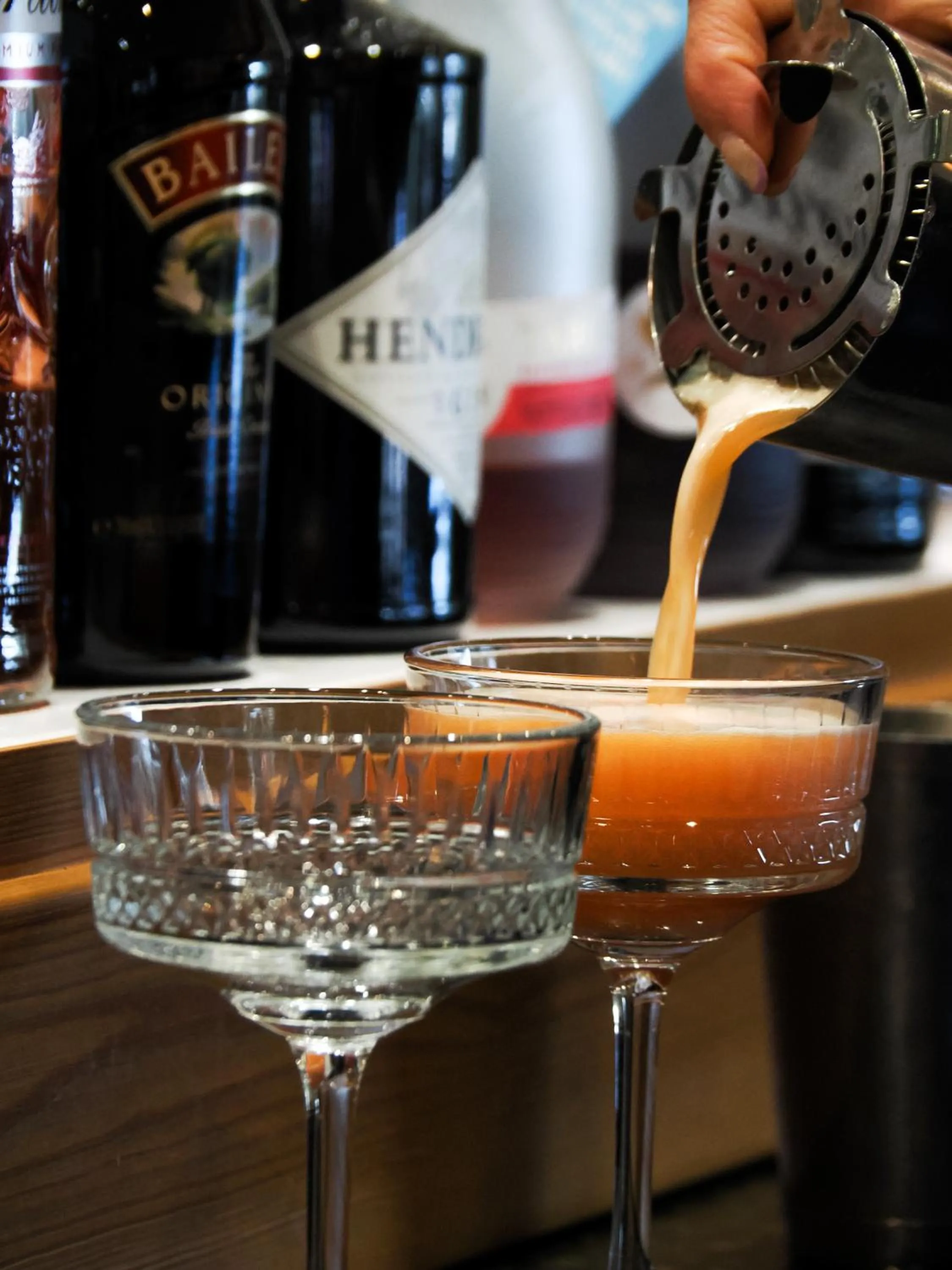 Drinks in Future Inn Plymouth