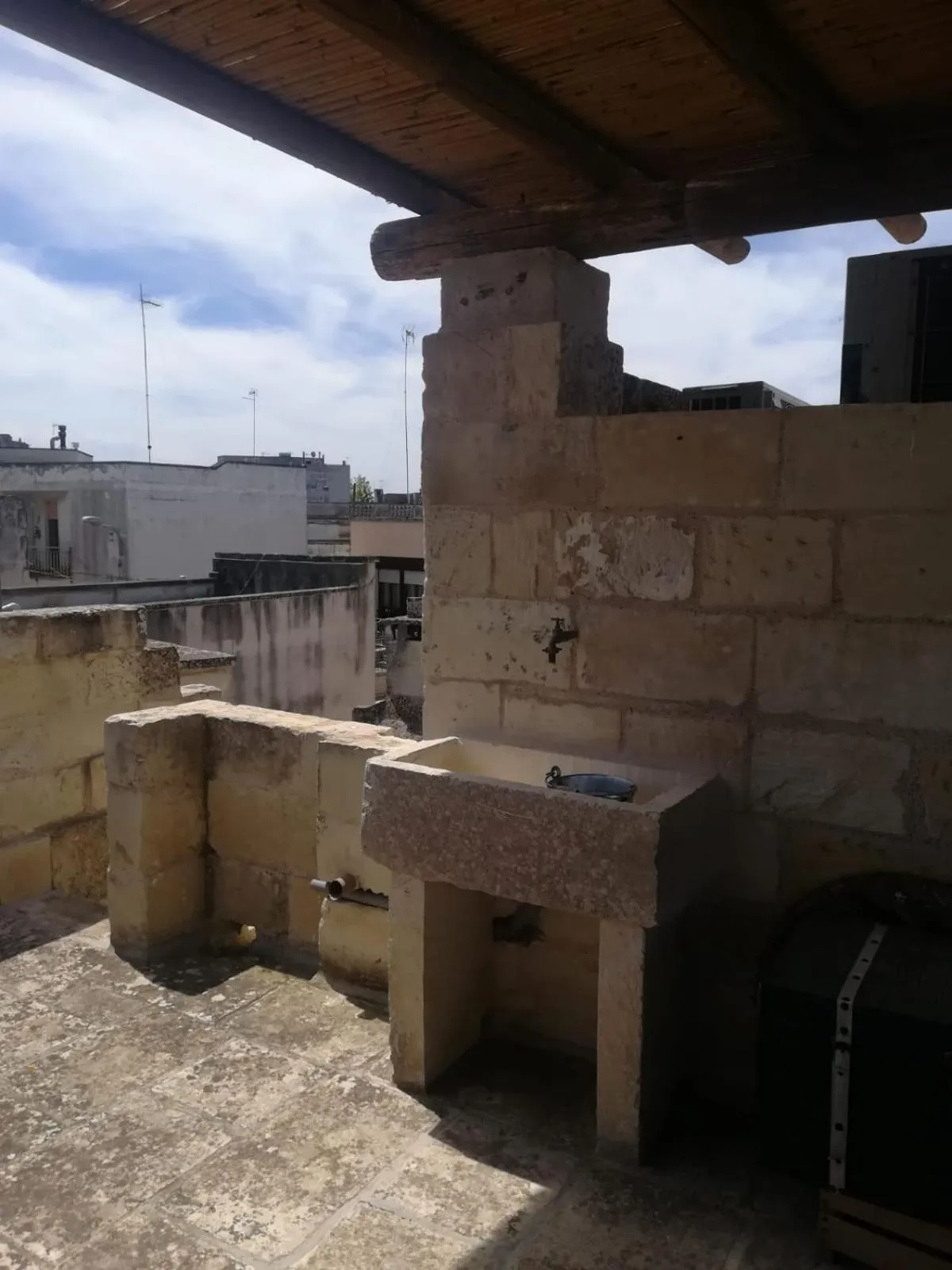 Garden view in Borgoincorte