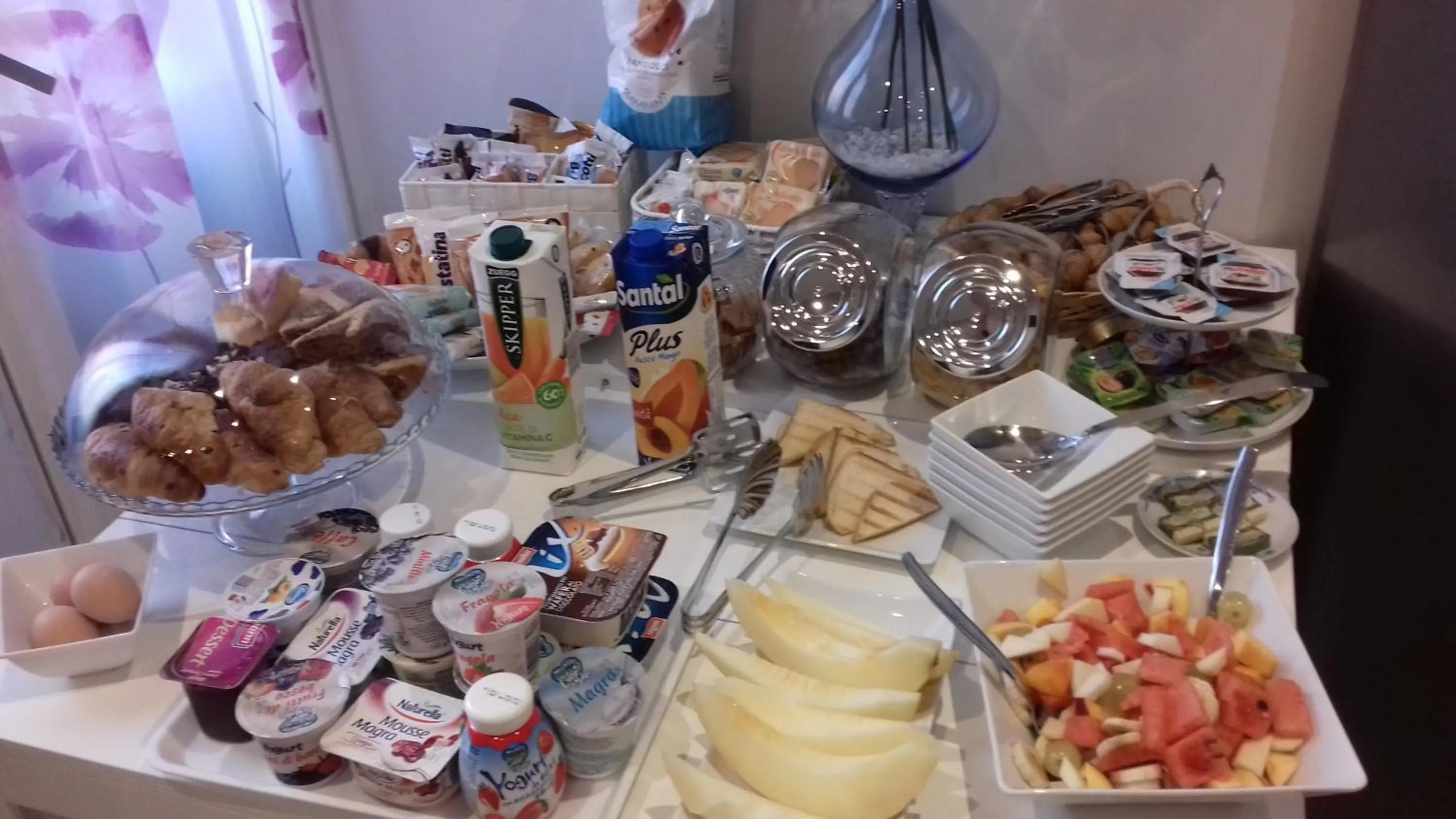 Food and drinks in B&B Tre passi