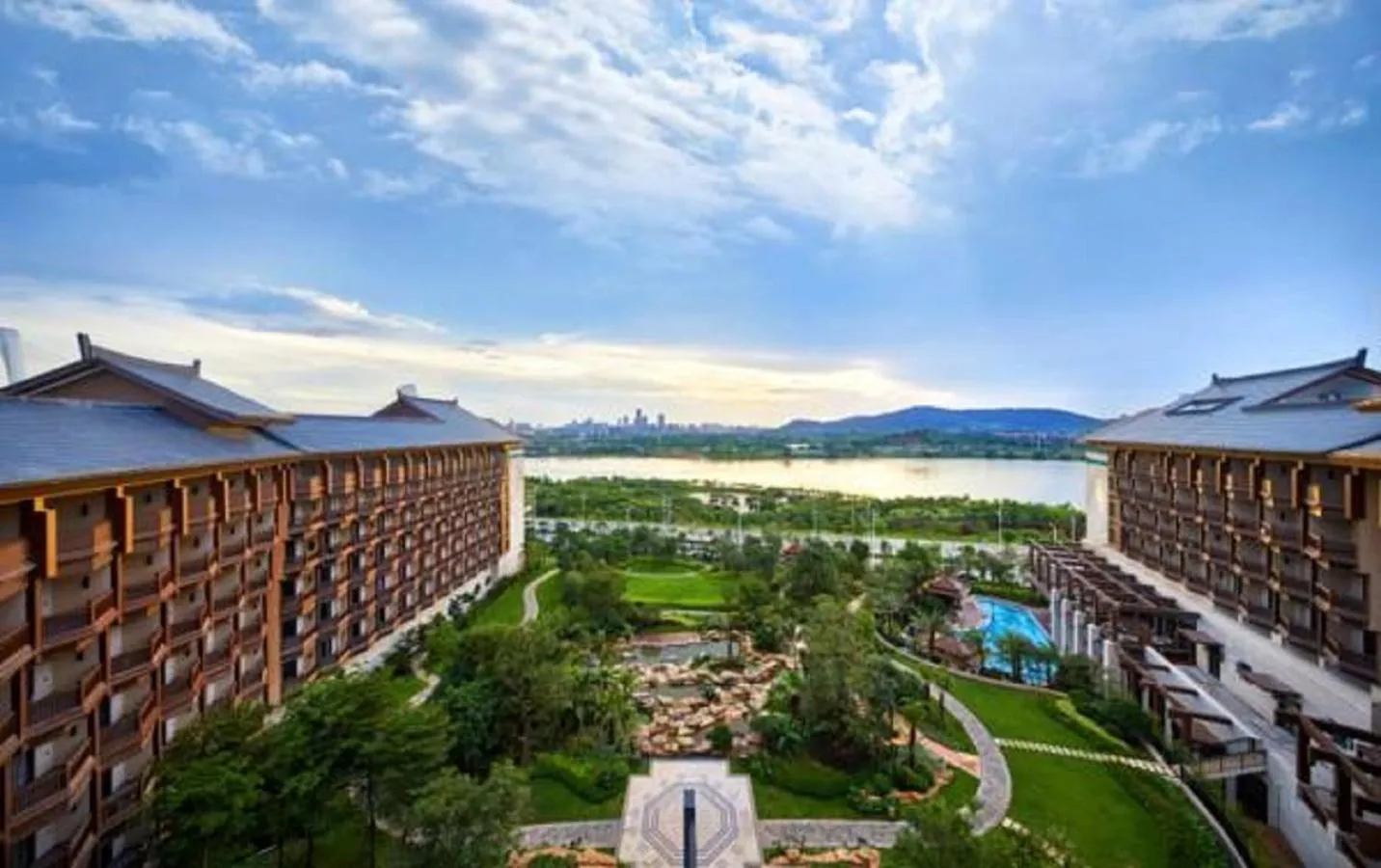 Natural landscape in Wanda Realm Resort Nanning
