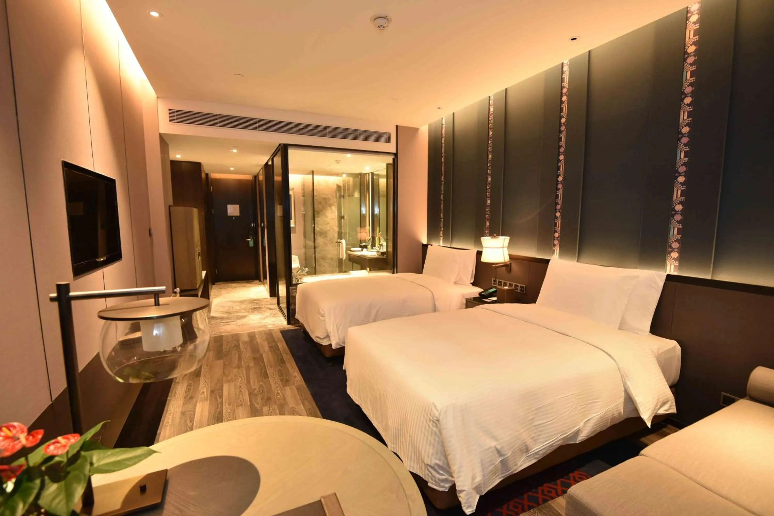 Bedroom, Bed in Wanda Realm Resort Nanning