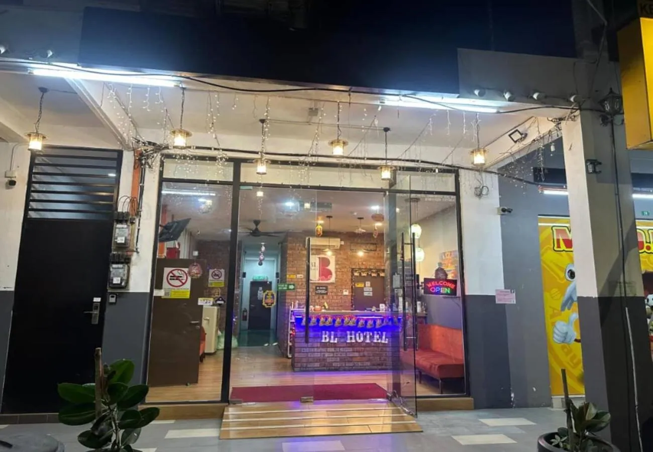 Facade/entrance in JQ BL Hotel, Ipoh