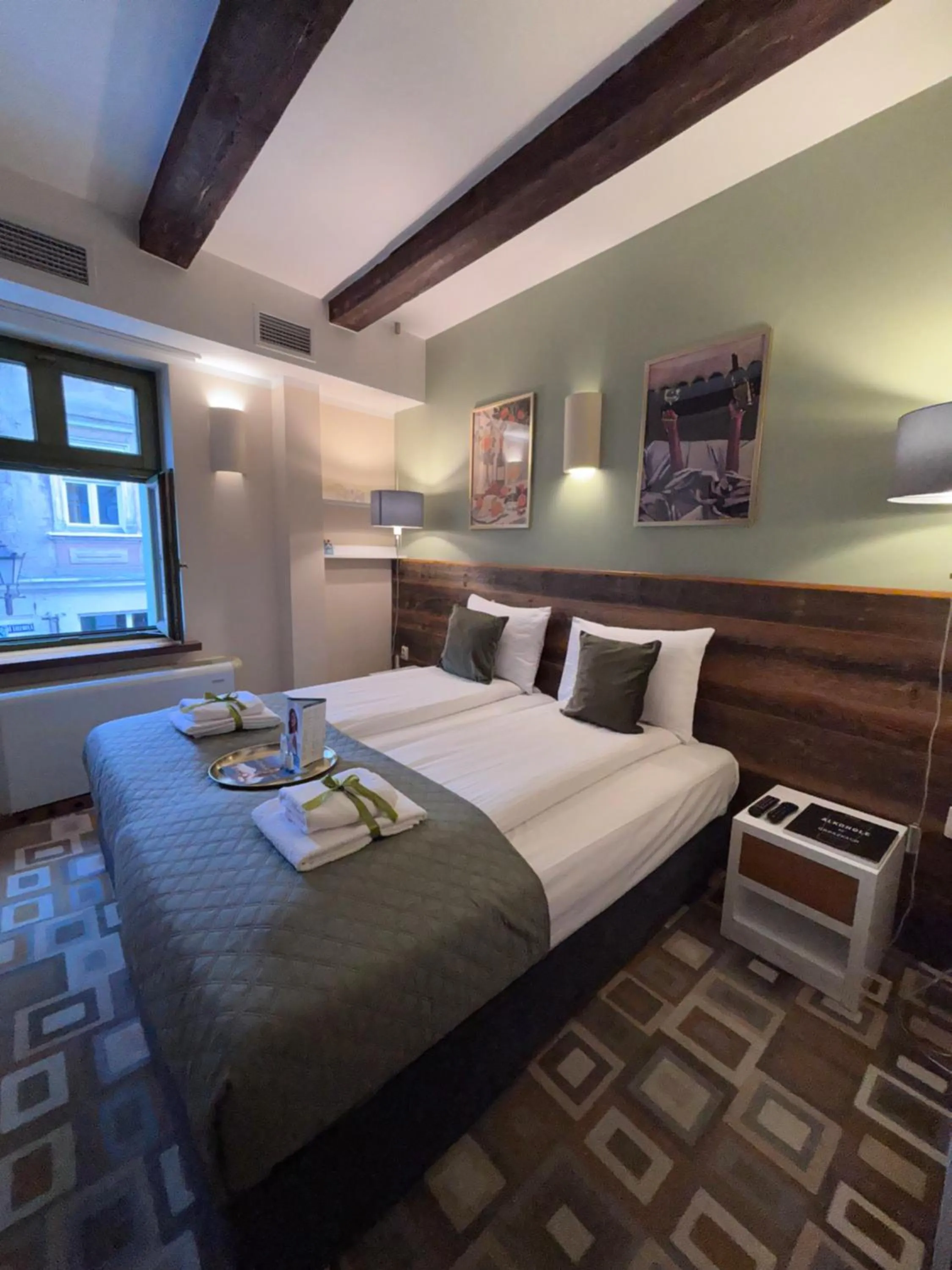 Bedroom, Bed in Boutique Provincja Winebar & Rooms