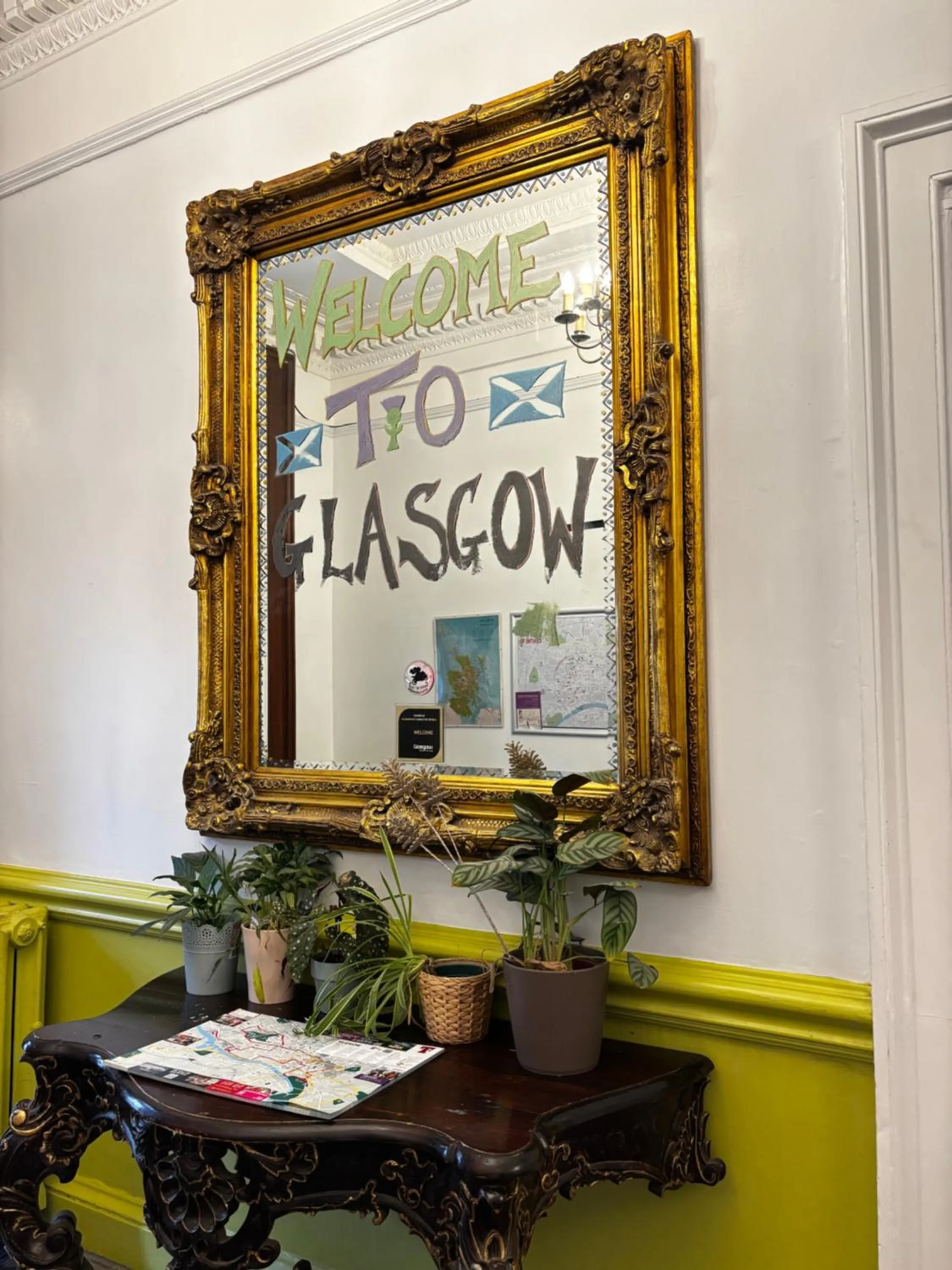 Lobby or reception in Safestay Glasgow Charing Cross