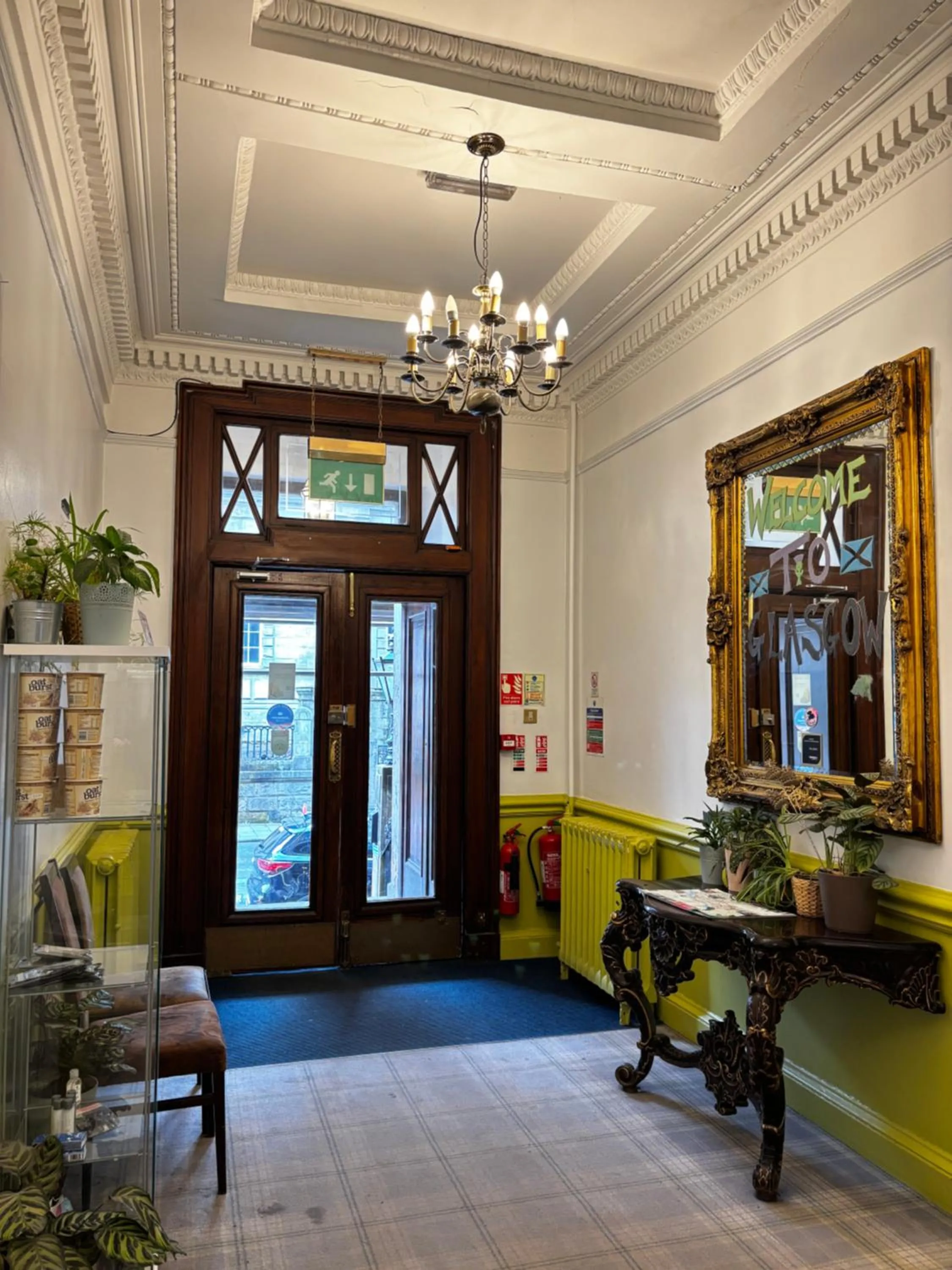 Lobby or reception in Safestay Glasgow Charing Cross