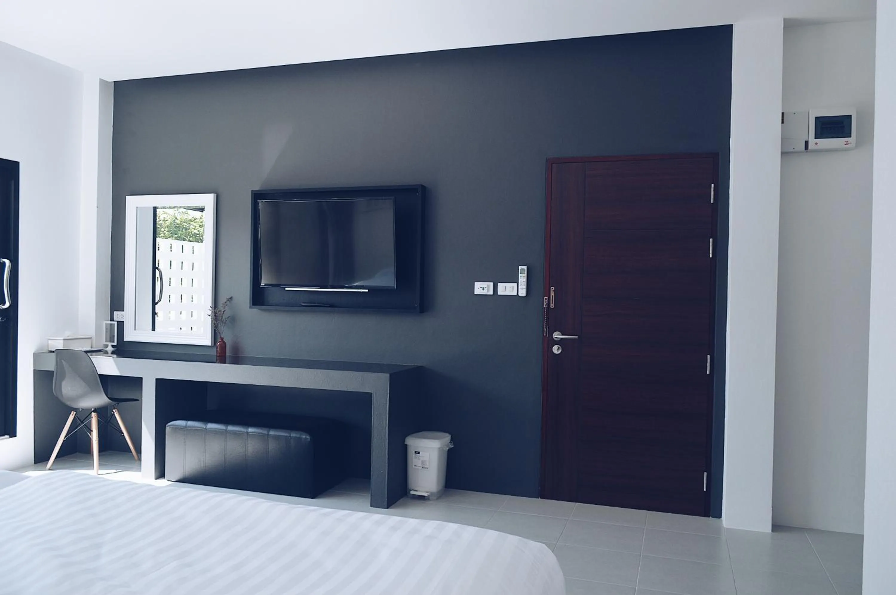 Bed in Wannachart Boutique Resort