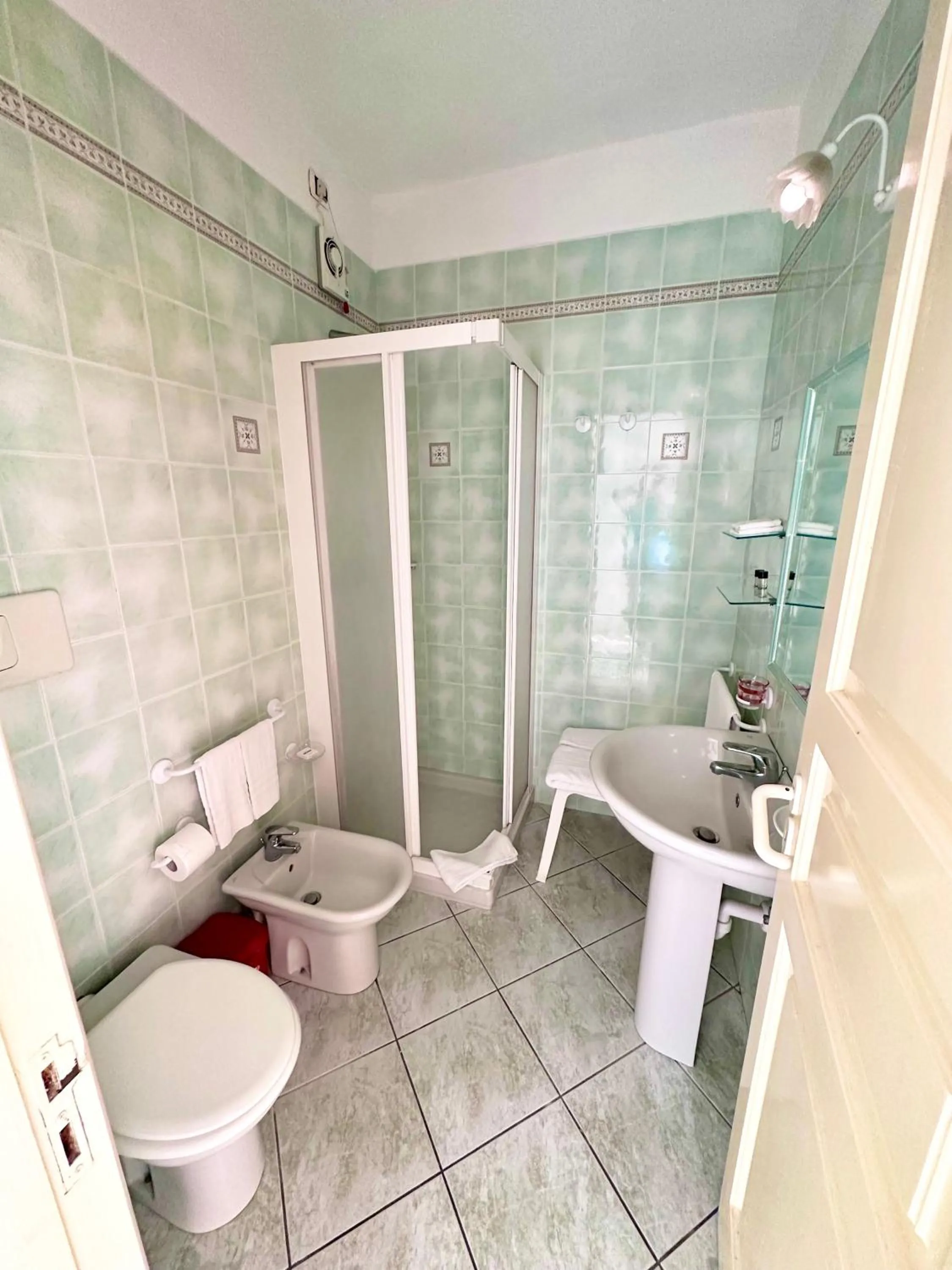 Shower in Casa Assunta