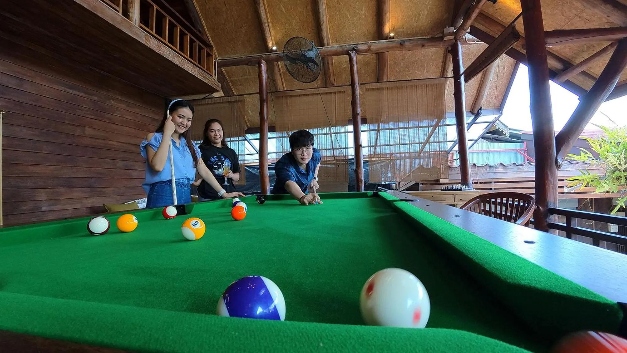 Billiard in Tolani Riverside Villa