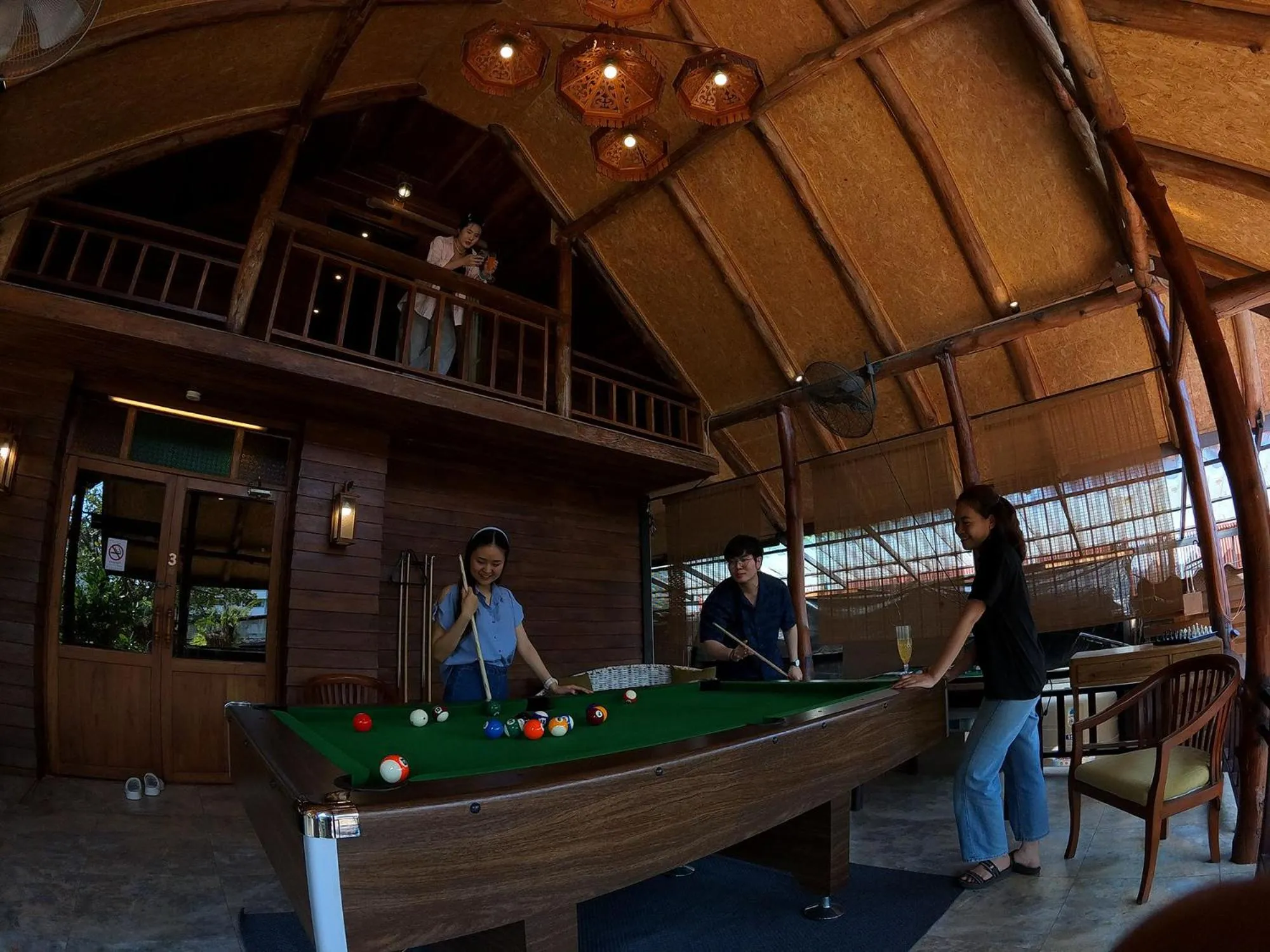 People in Tolani Riverside Villa