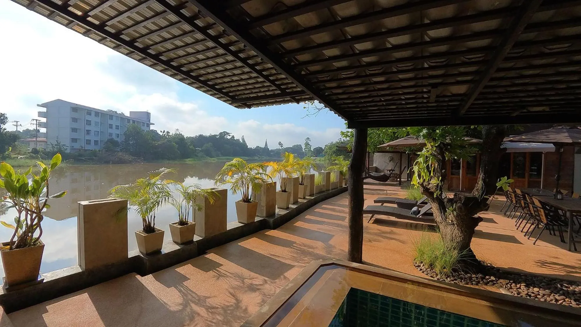 Natural landscape in Tolani Riverside Villa