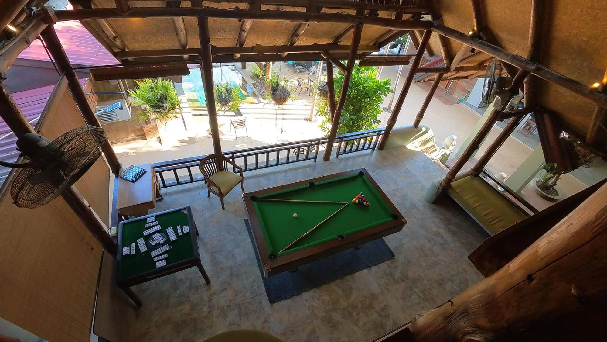Billiard in Tolani Riverside Villa
