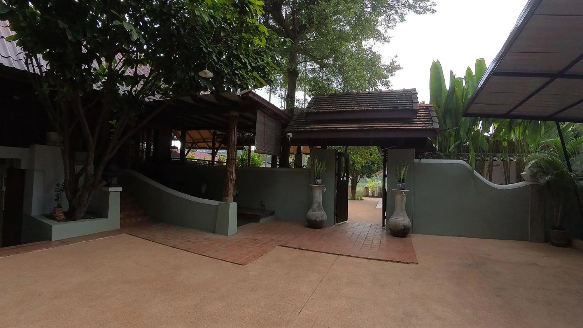 Facade/entrance in Tolani Riverside Villa