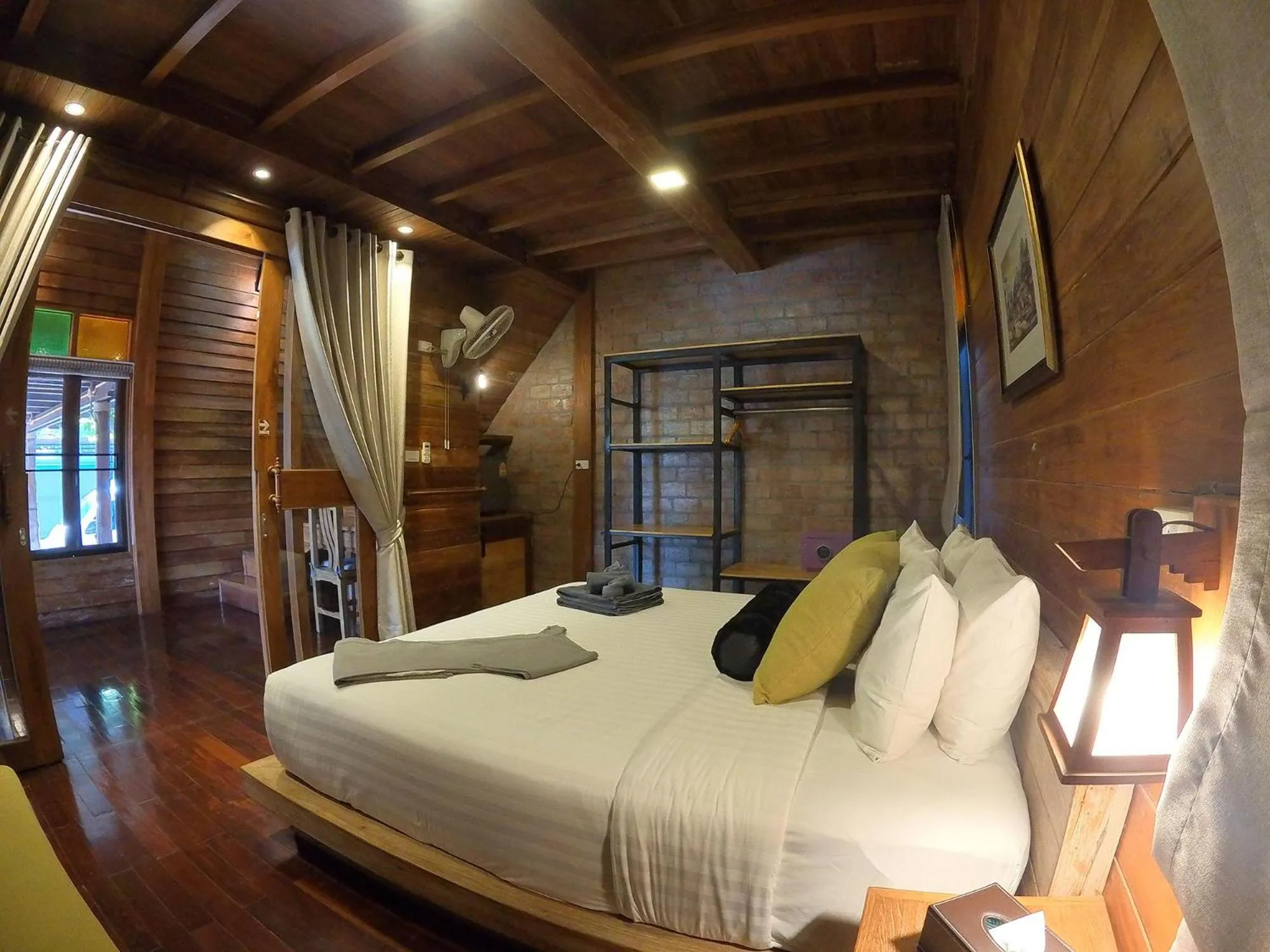 Bed in Tolani Riverside Villa