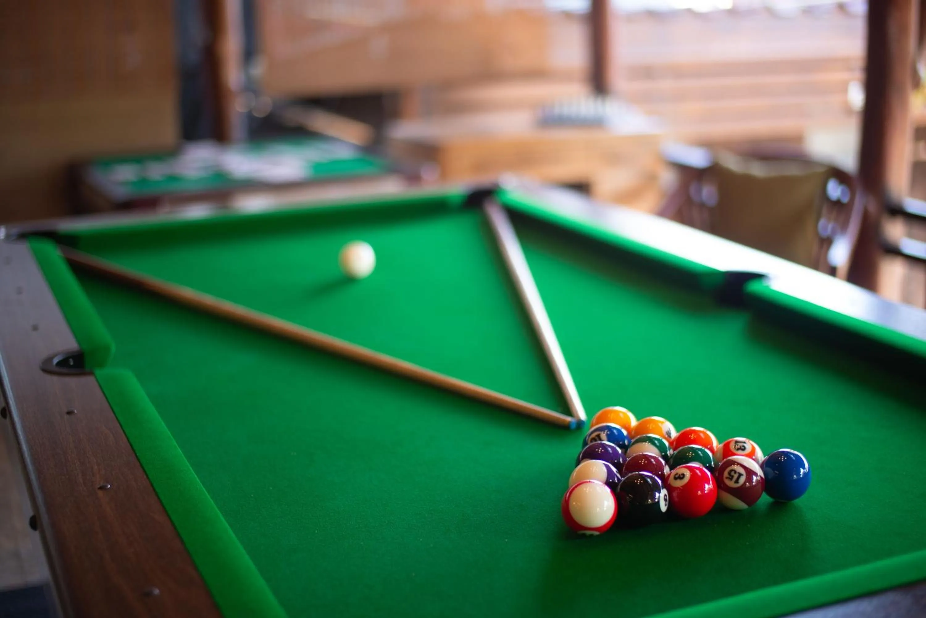 Billiard in Tolani Riverside Villa