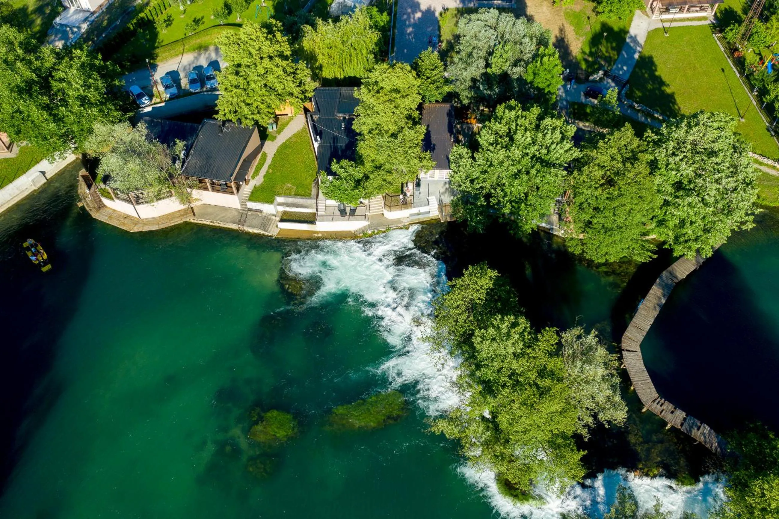 Bird's eye view in Apartment Vila Tara