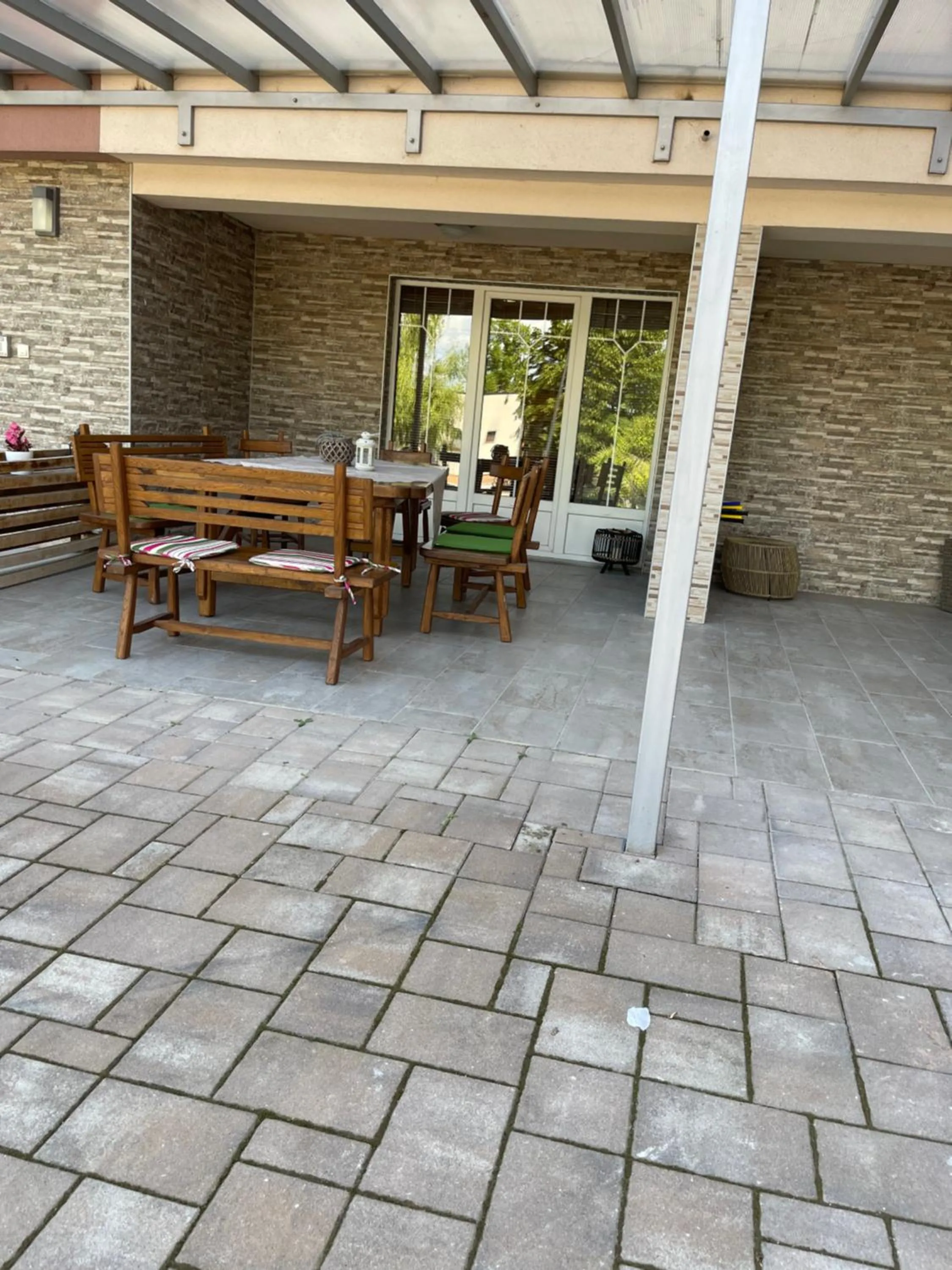 Patio in Apartment Vila Tara
